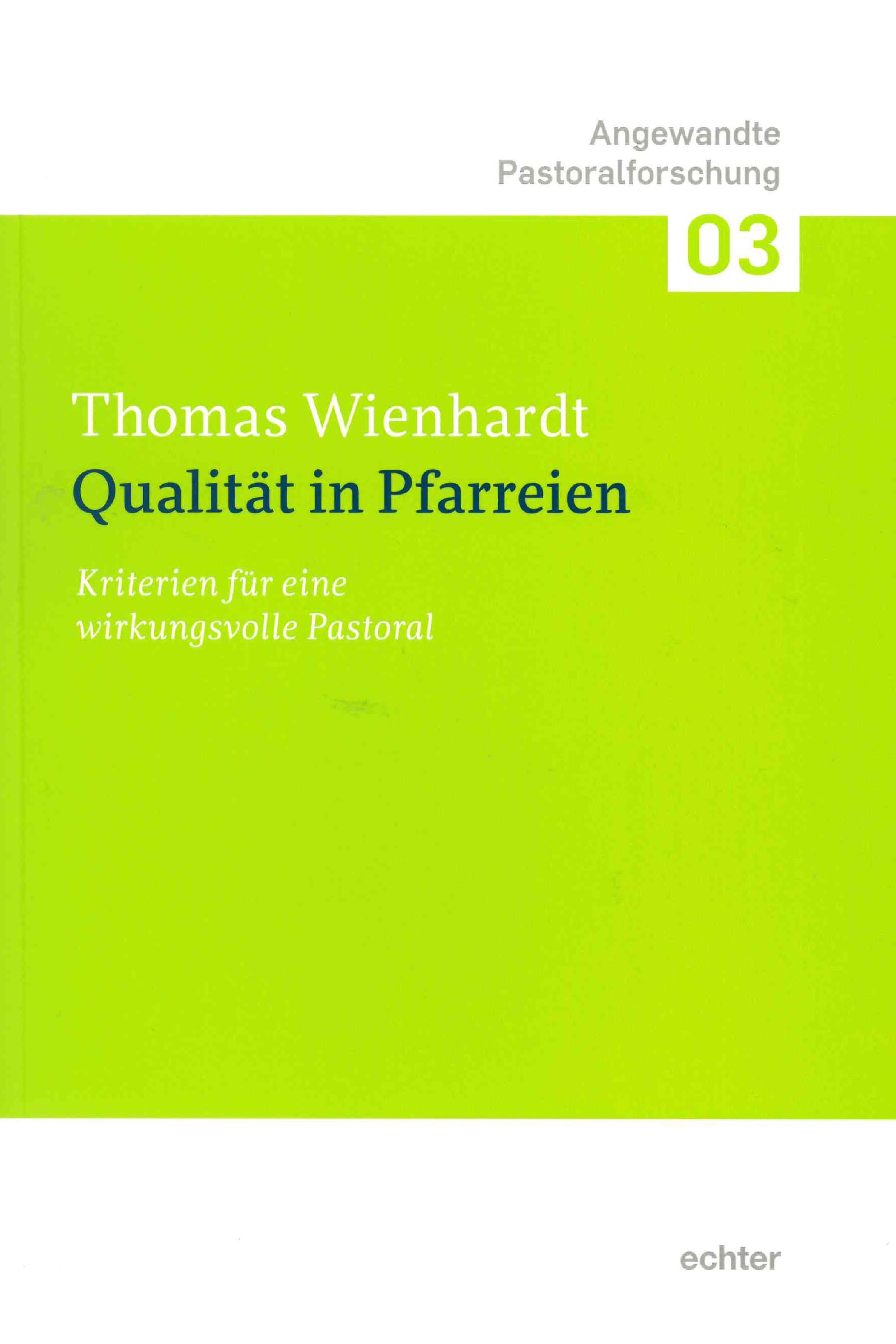 Обложка книги «Qualität in Pfarreien»