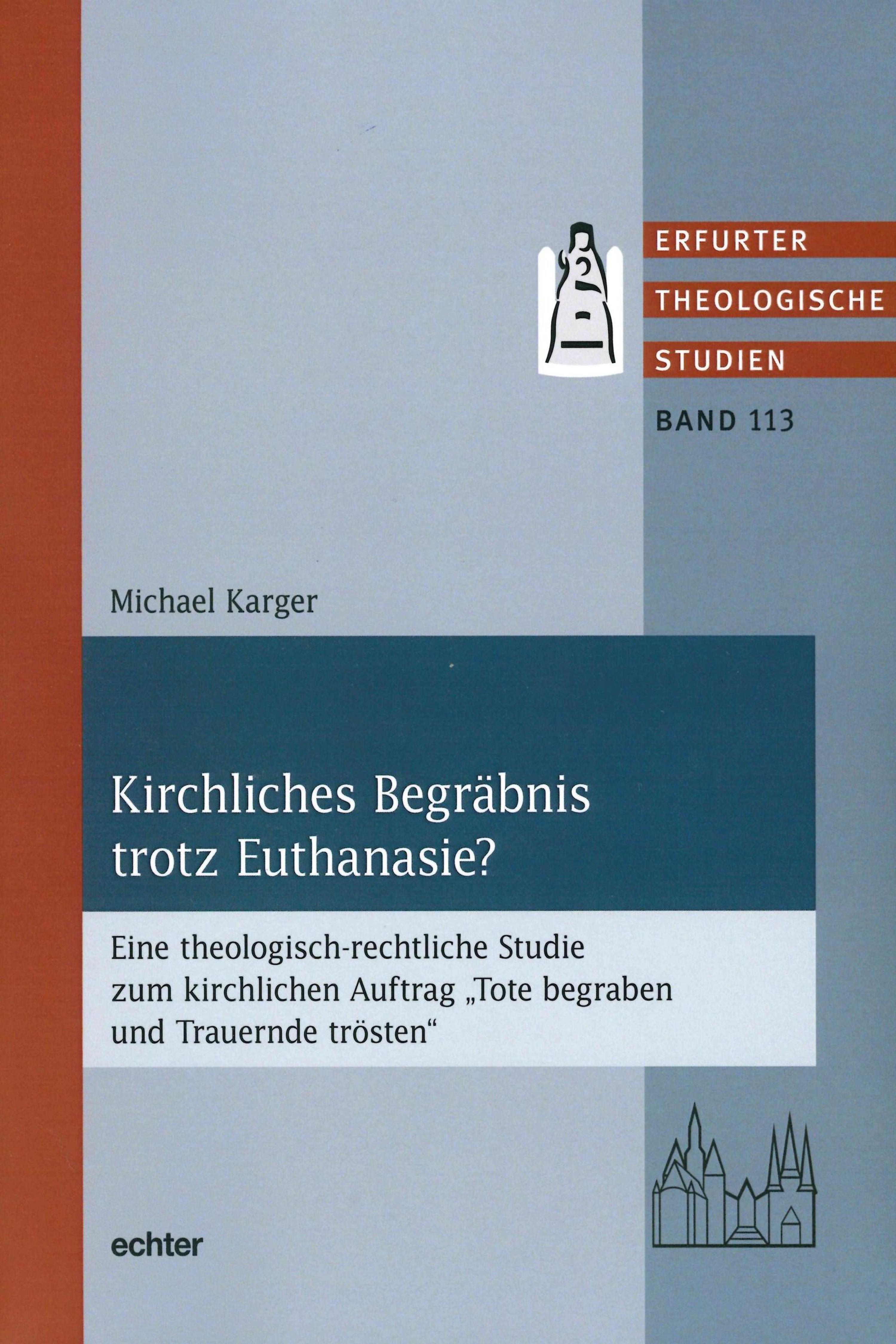 Обложка книги «Kirchliches Begräbnis trotz Euthanasie?»