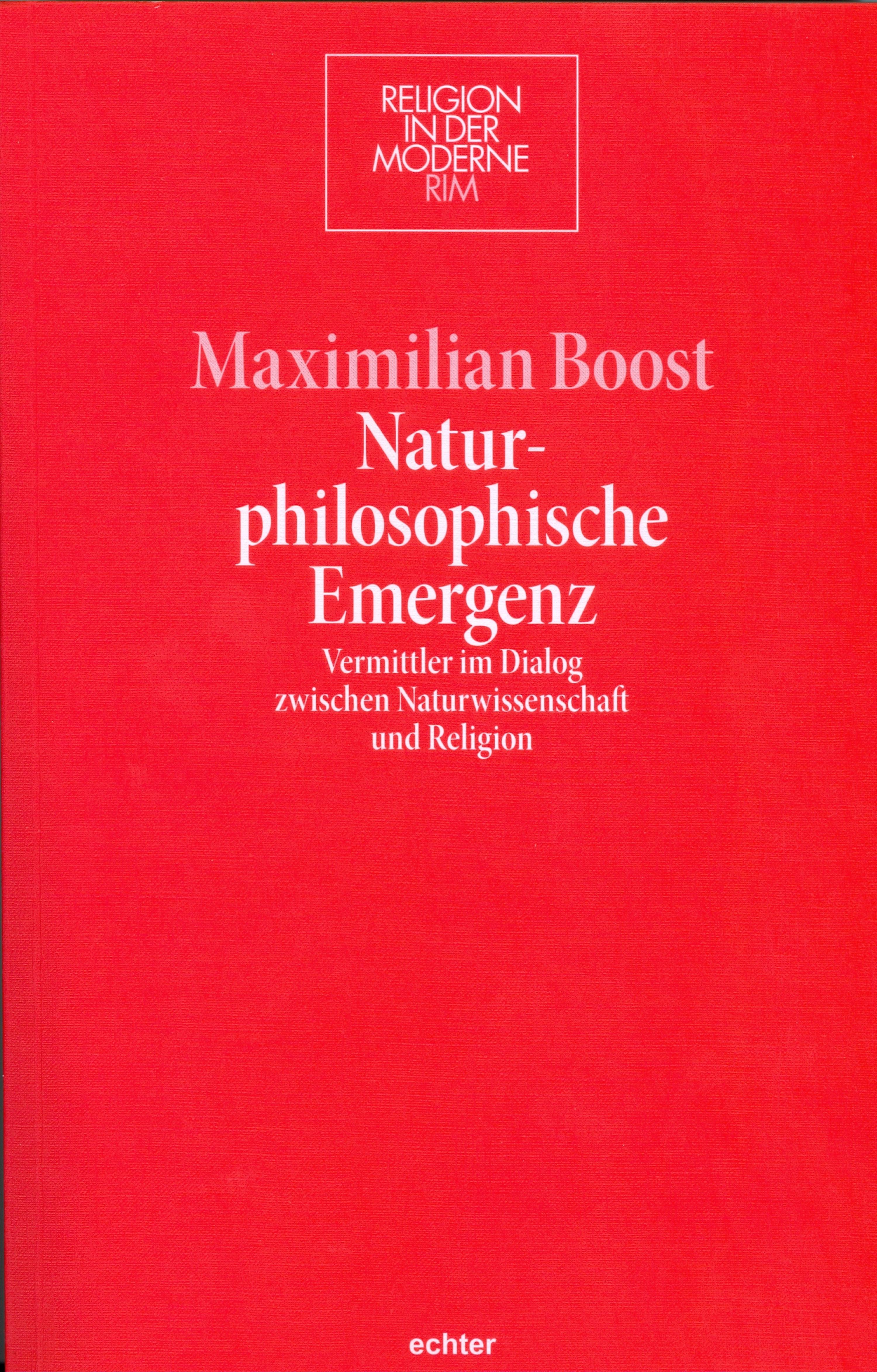 Обложка книги «Naturphilosophische Emergenz»