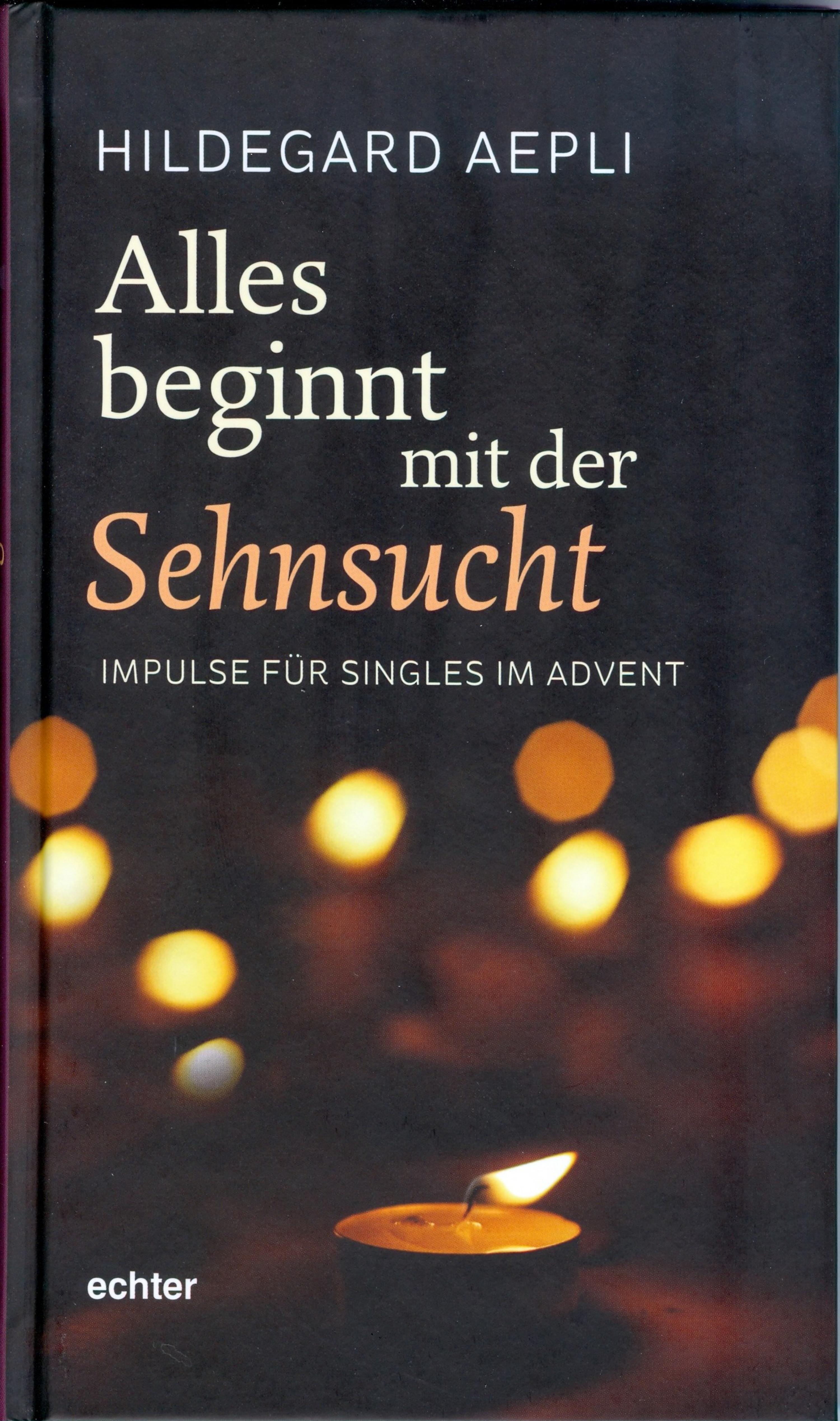 Обложка книги «Alles beginnt mit der Sehnsucht»