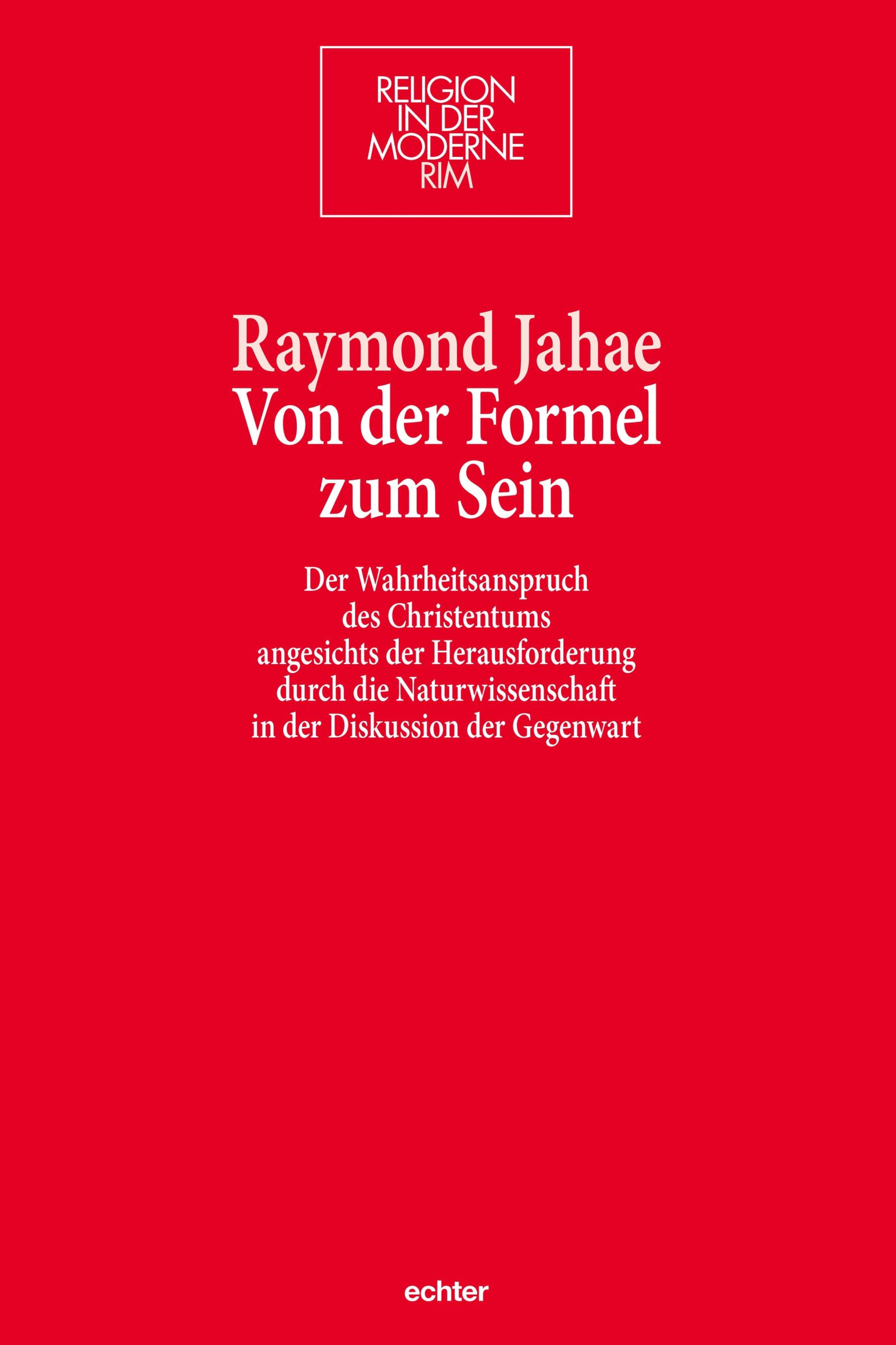 Обложка книги «Von der Formel zum Sein»