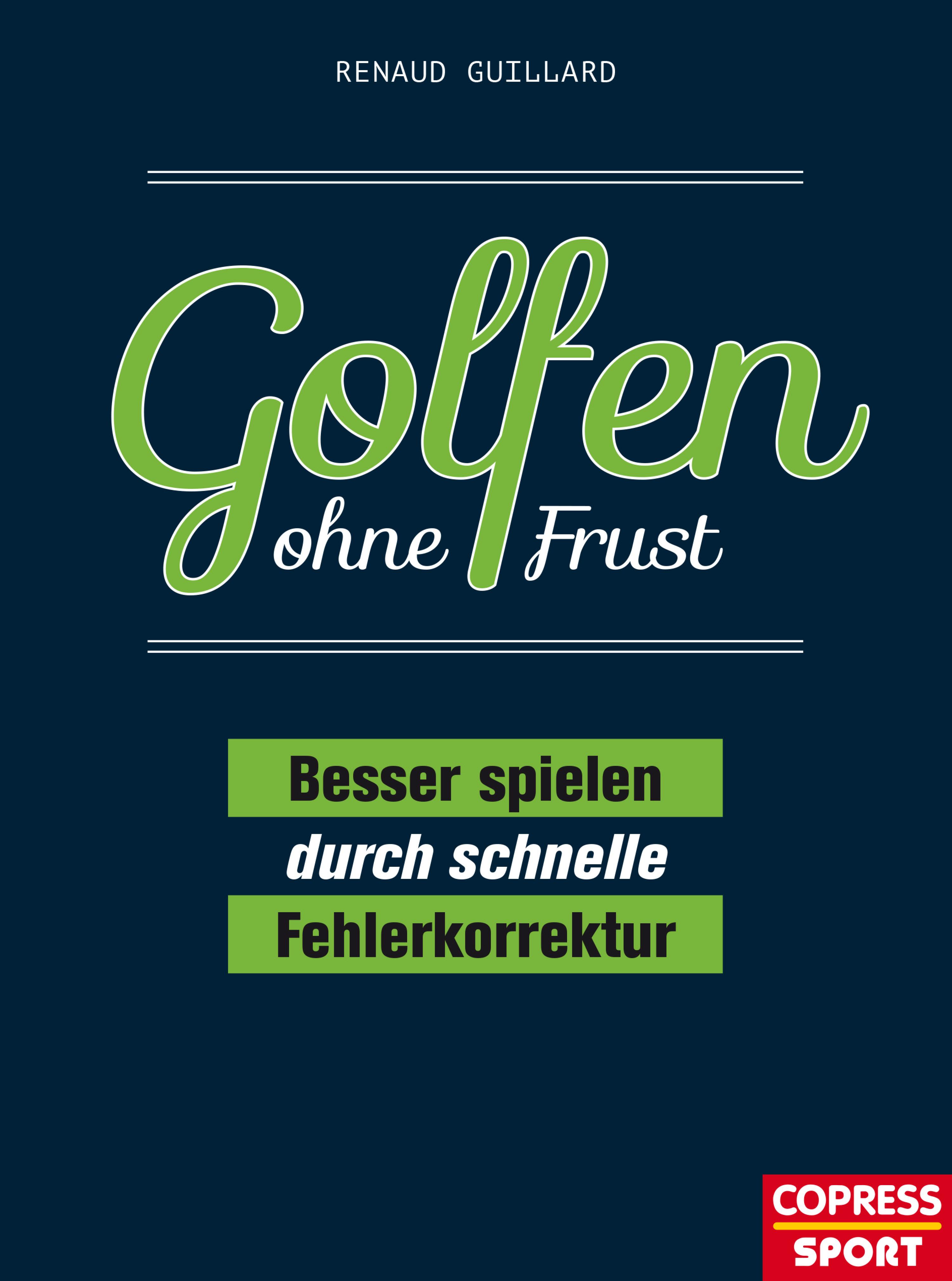 Обложка книги «Golfen ohne Frust»