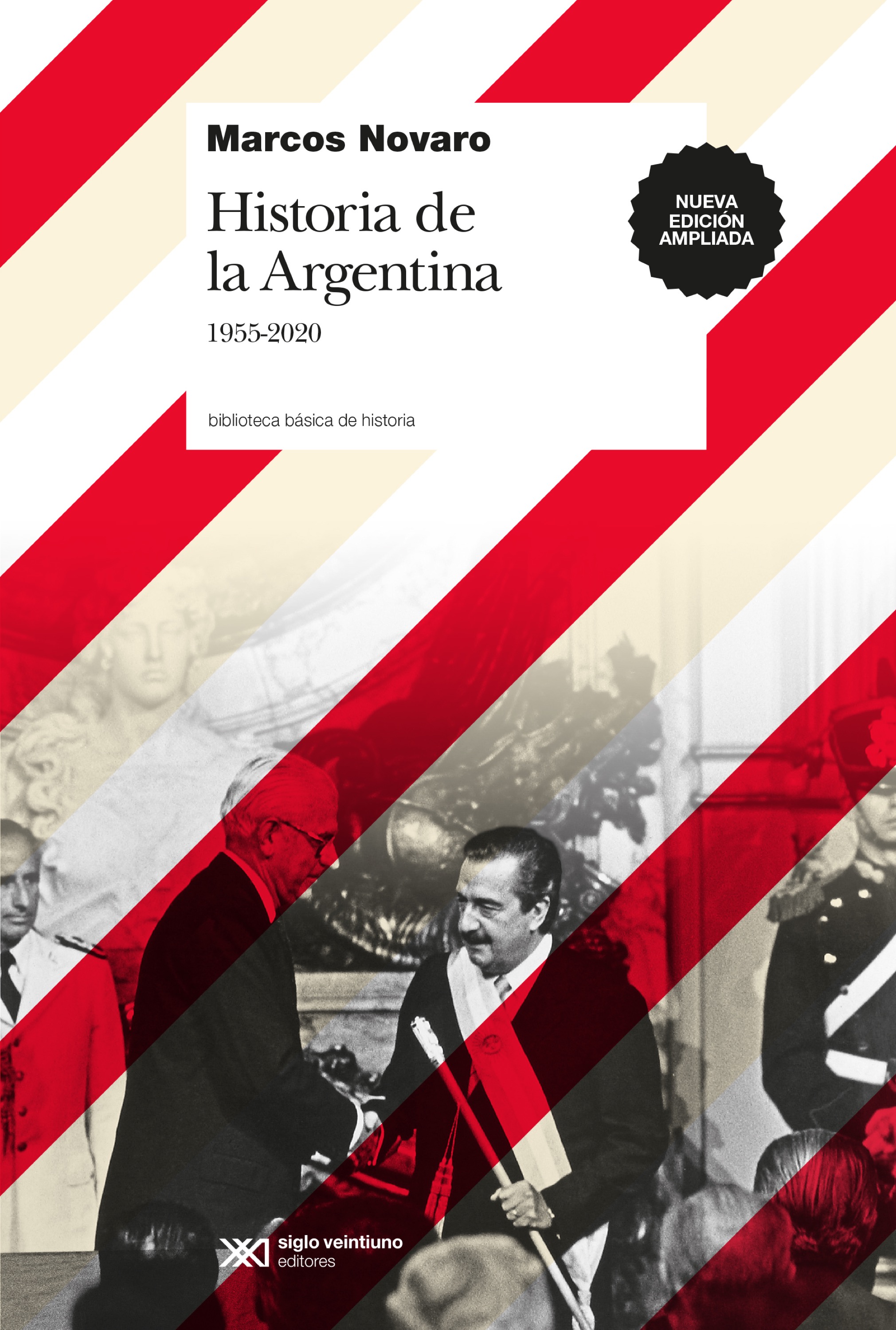 Обложка книги «Historia de la Argentina, 1955-2020»