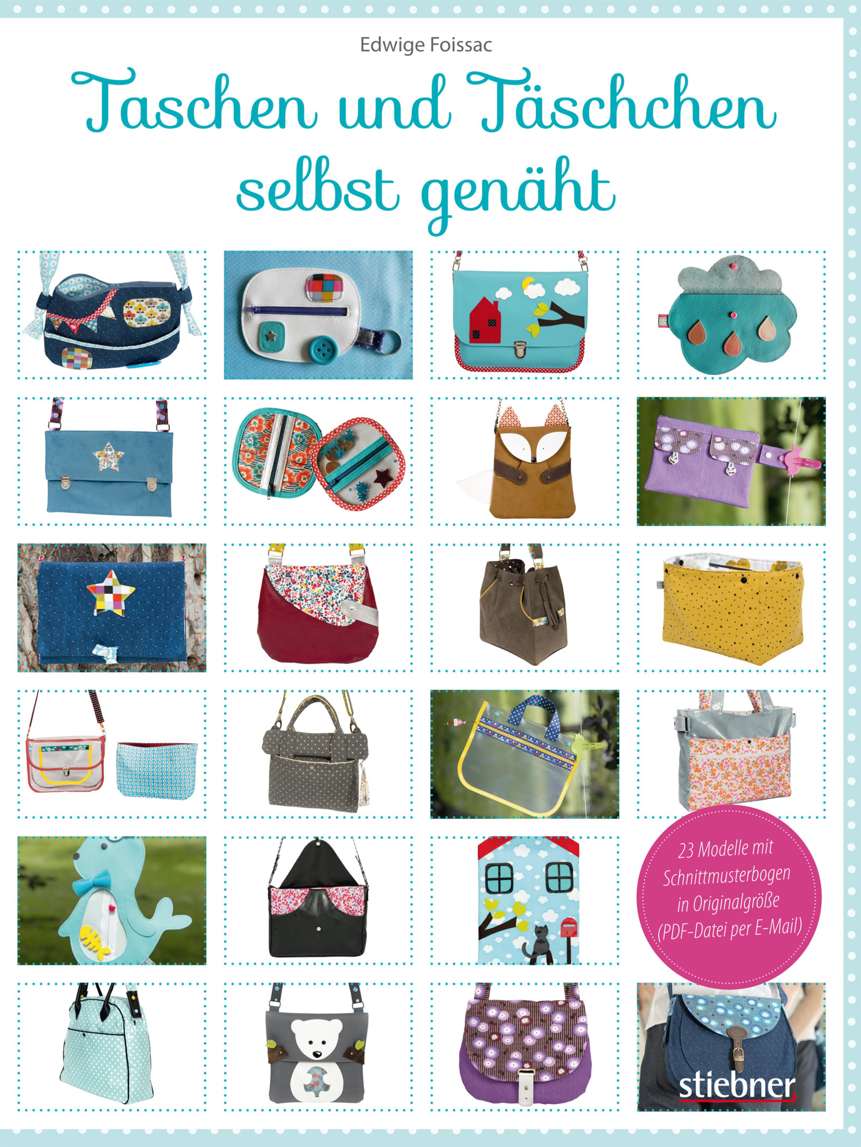 Обложка книги «Taschen und Täschchen selbst genäht»