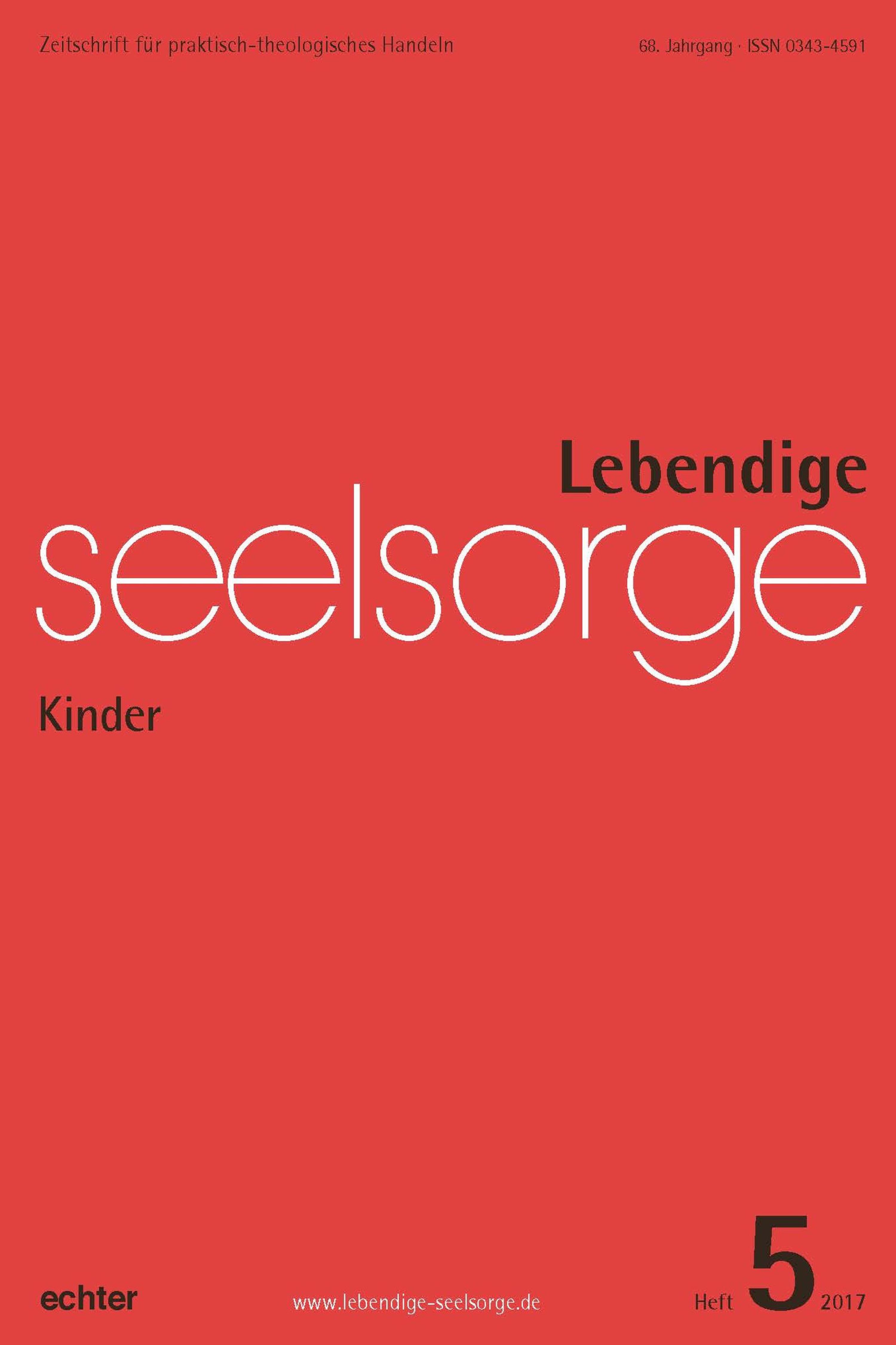 Обложка книги «Lebendige Seelsorge 5/2017»