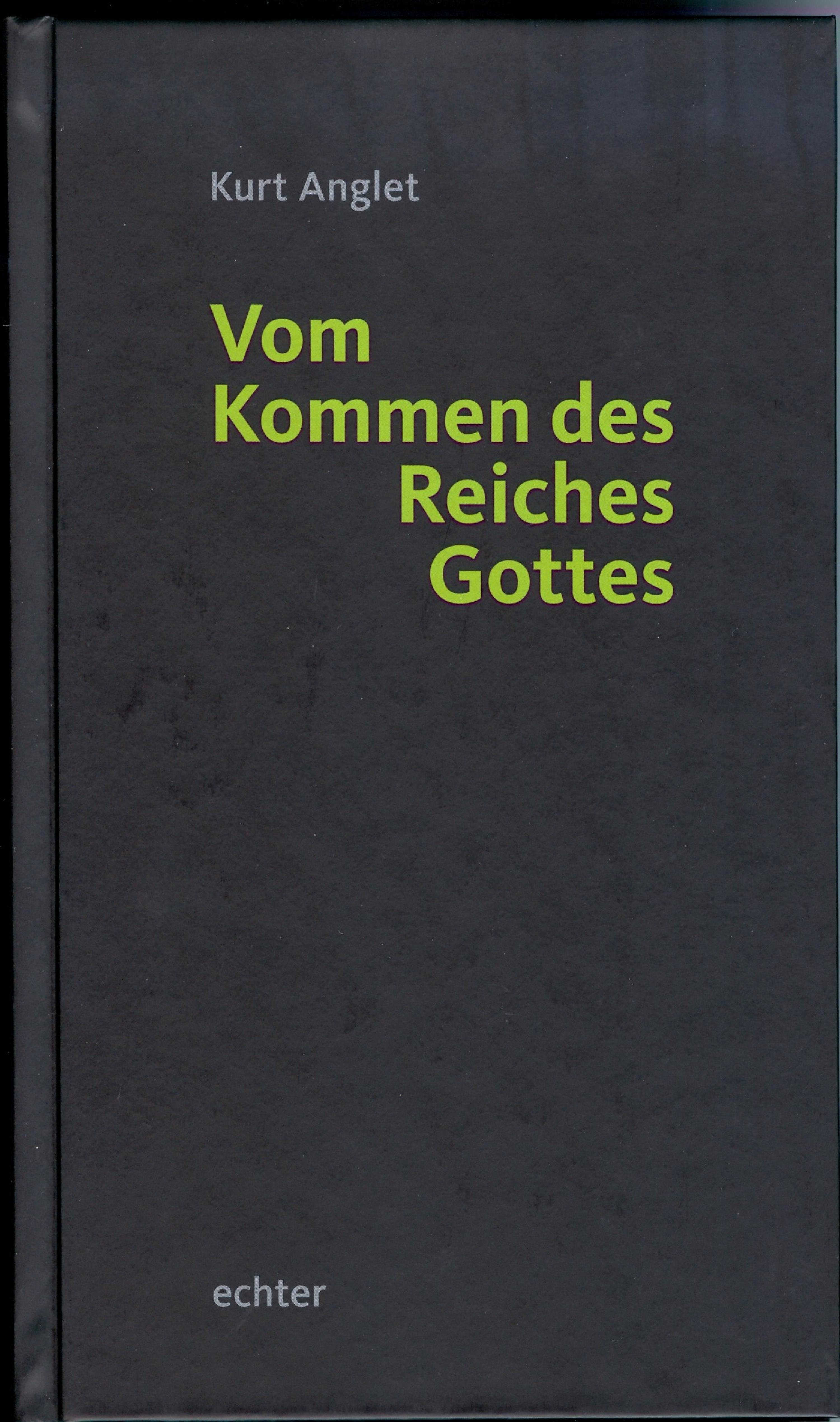 Обложка книги «Vom Kommen des Reiches Gottes»