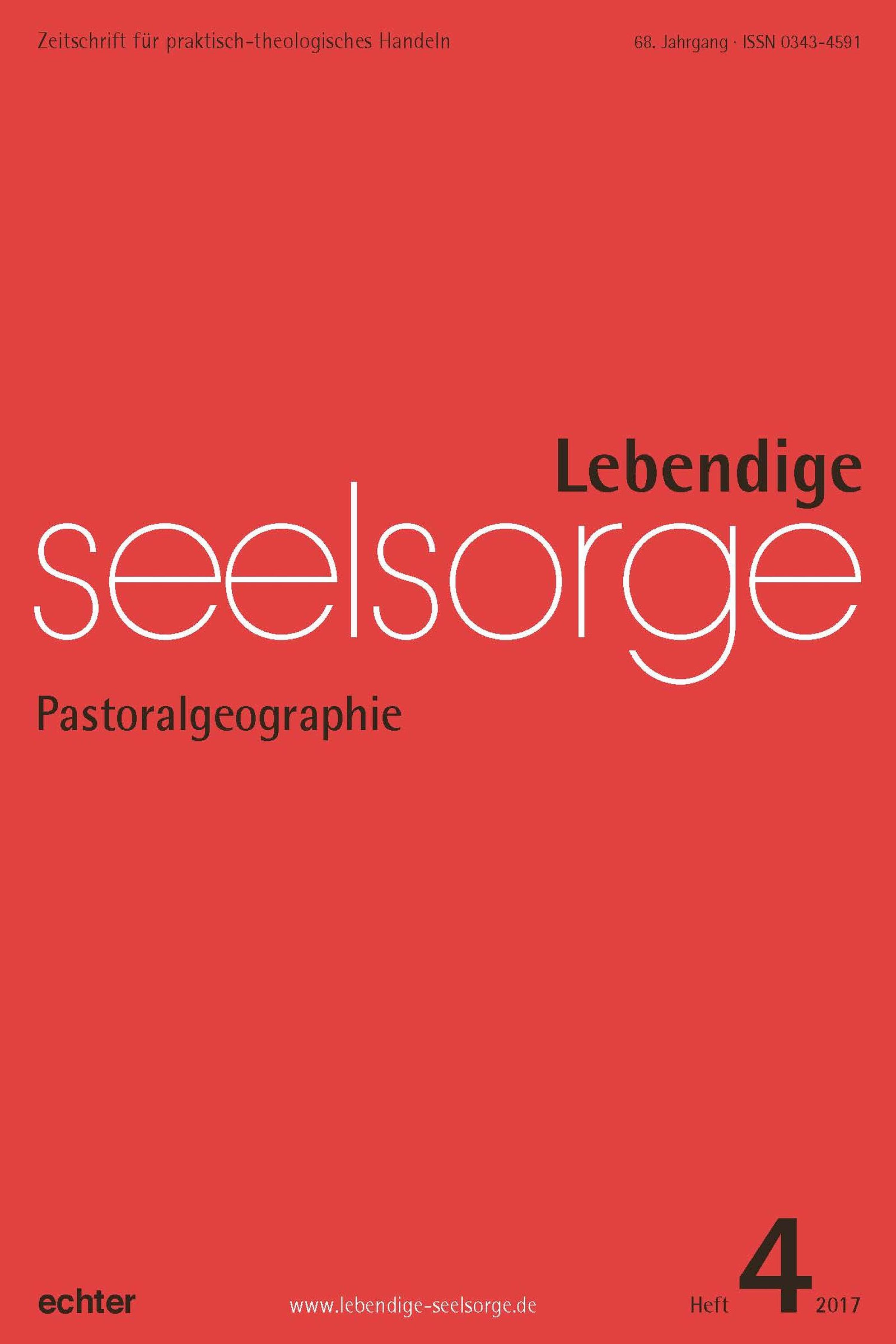 Обложка книги «Lebendige Seelsorge 4/2017»