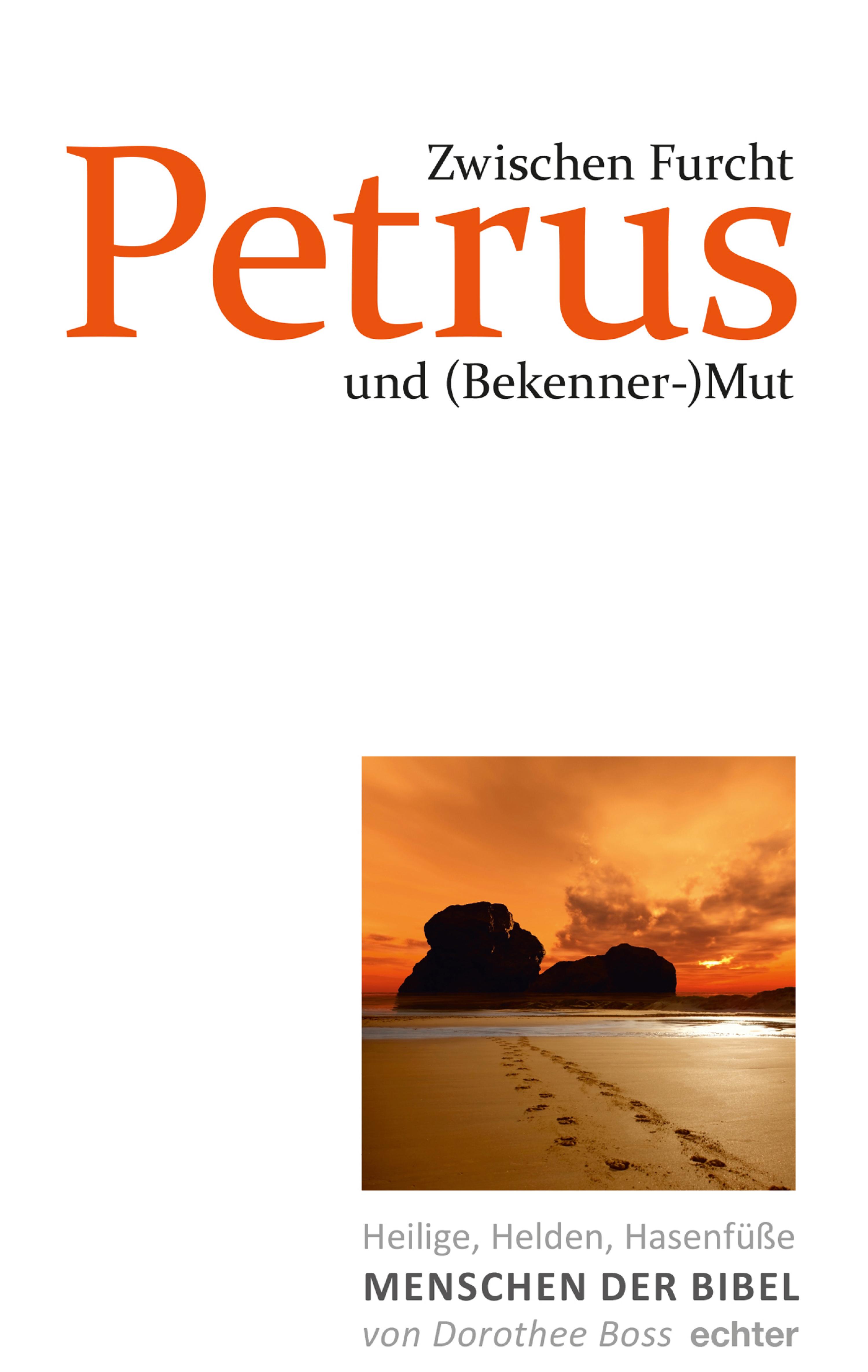 Обложка книги «Zwischen Furcht und (Bekenner-)Mut: Petrus»