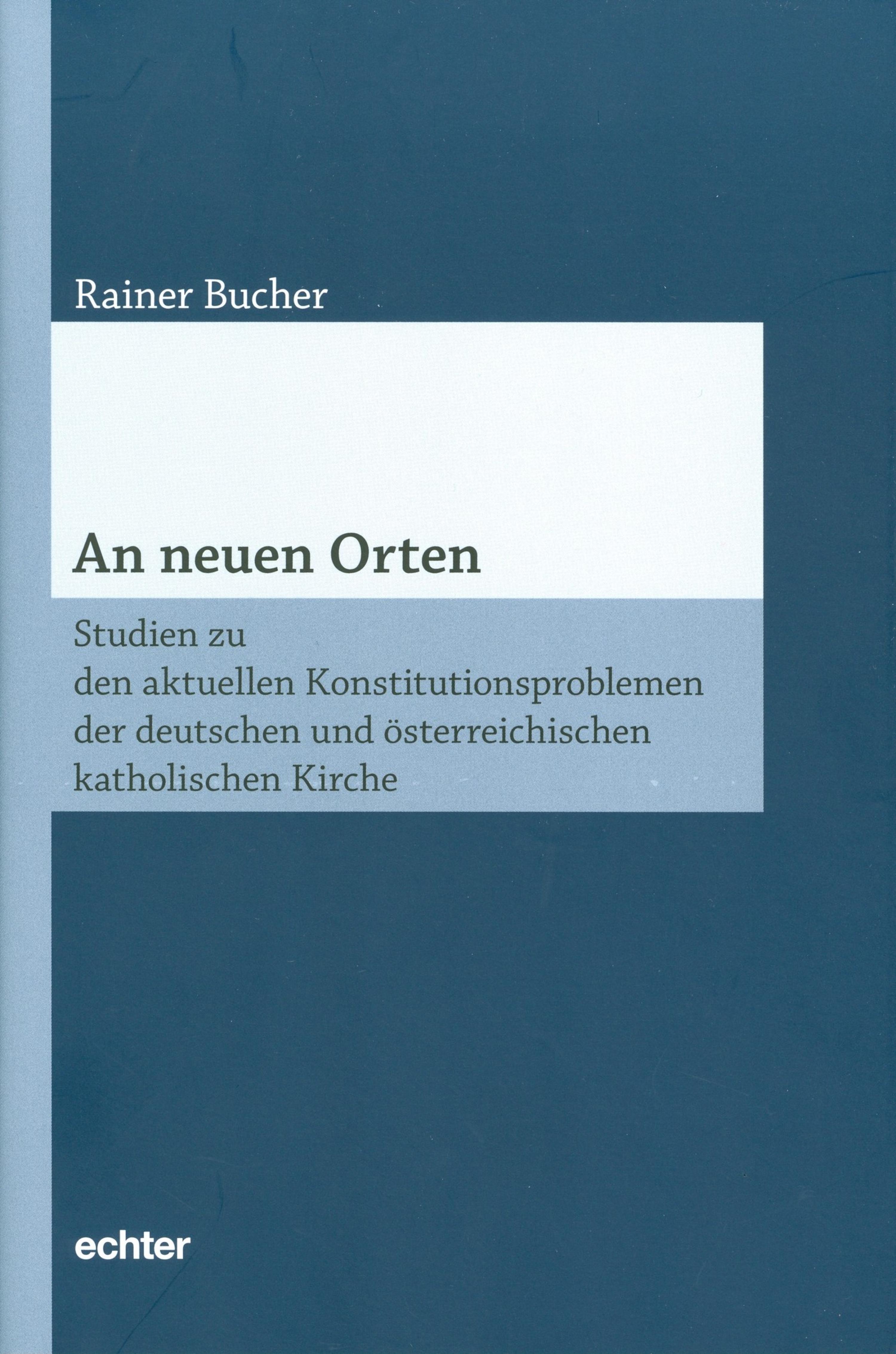 Обложка книги «An neuen Orten»