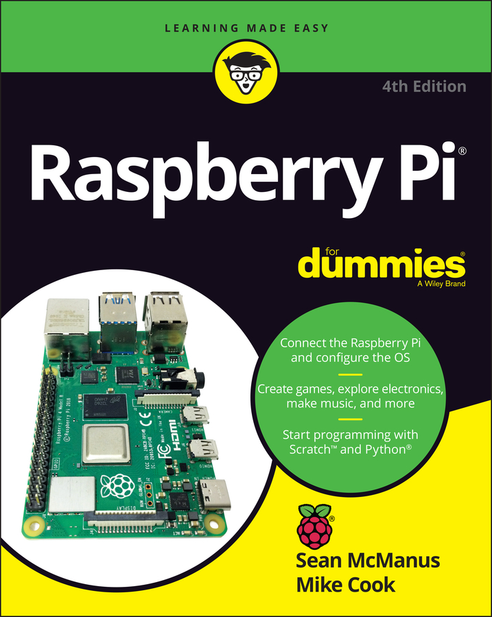 Обложка книги «Raspberry Pi For Dummies»