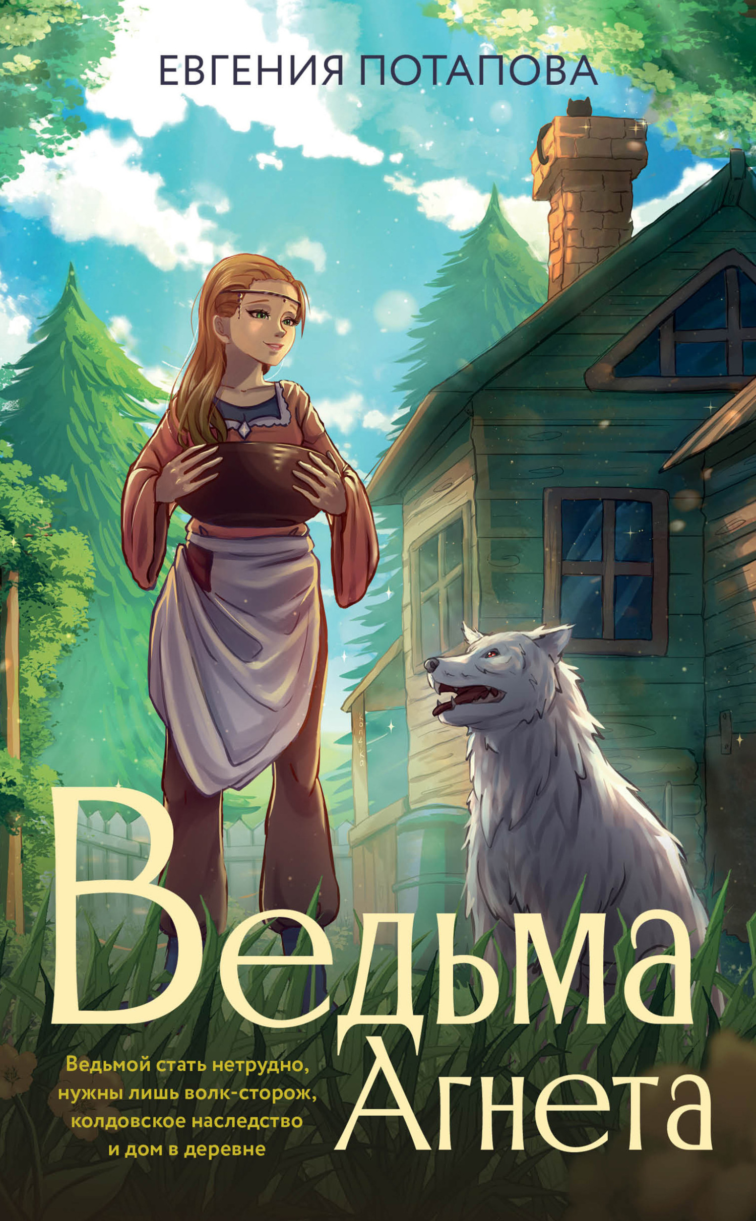 Обложка книги «Ведьма Агнета»