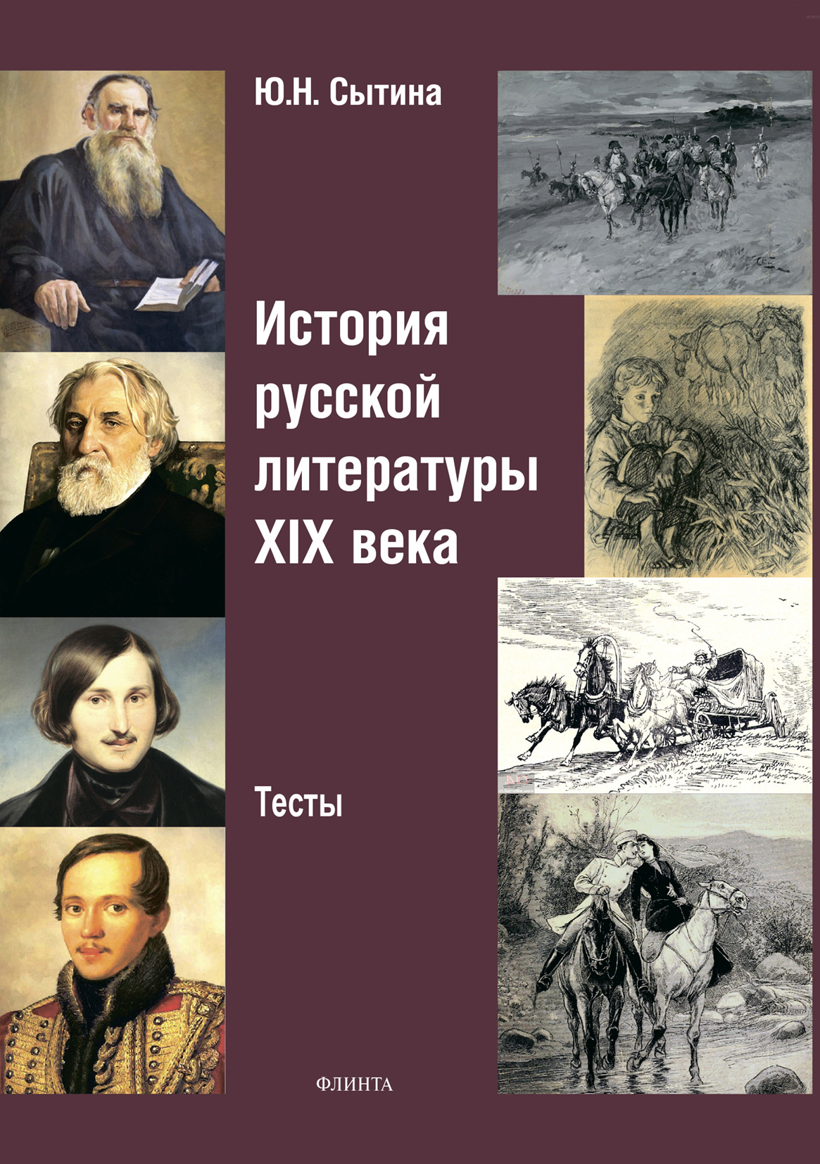 Обложка книги «История русской литературы XIX века»