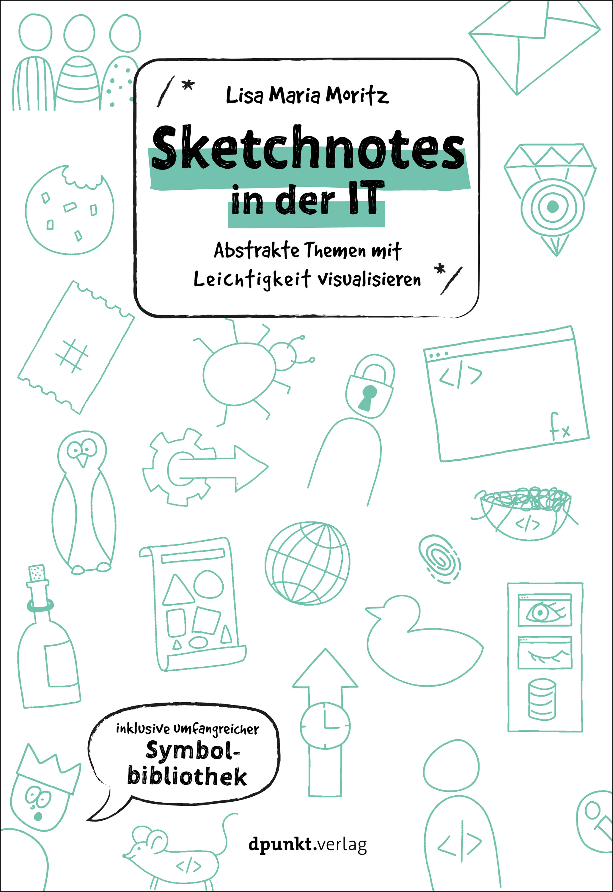 Обложка книги «Sketchnotes in der IT»