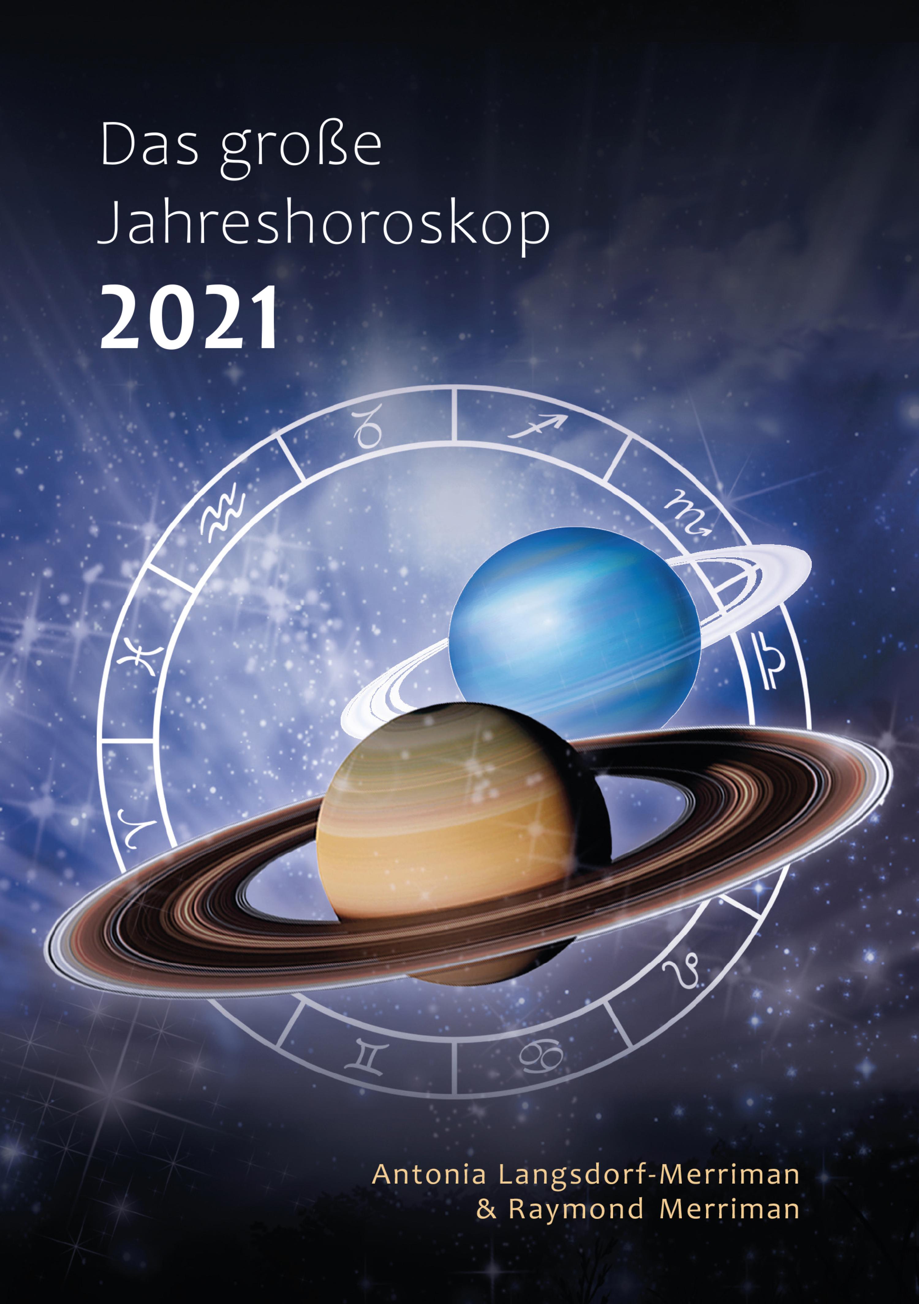 Обложка книги «Das große Jahreshoroskop 2021»