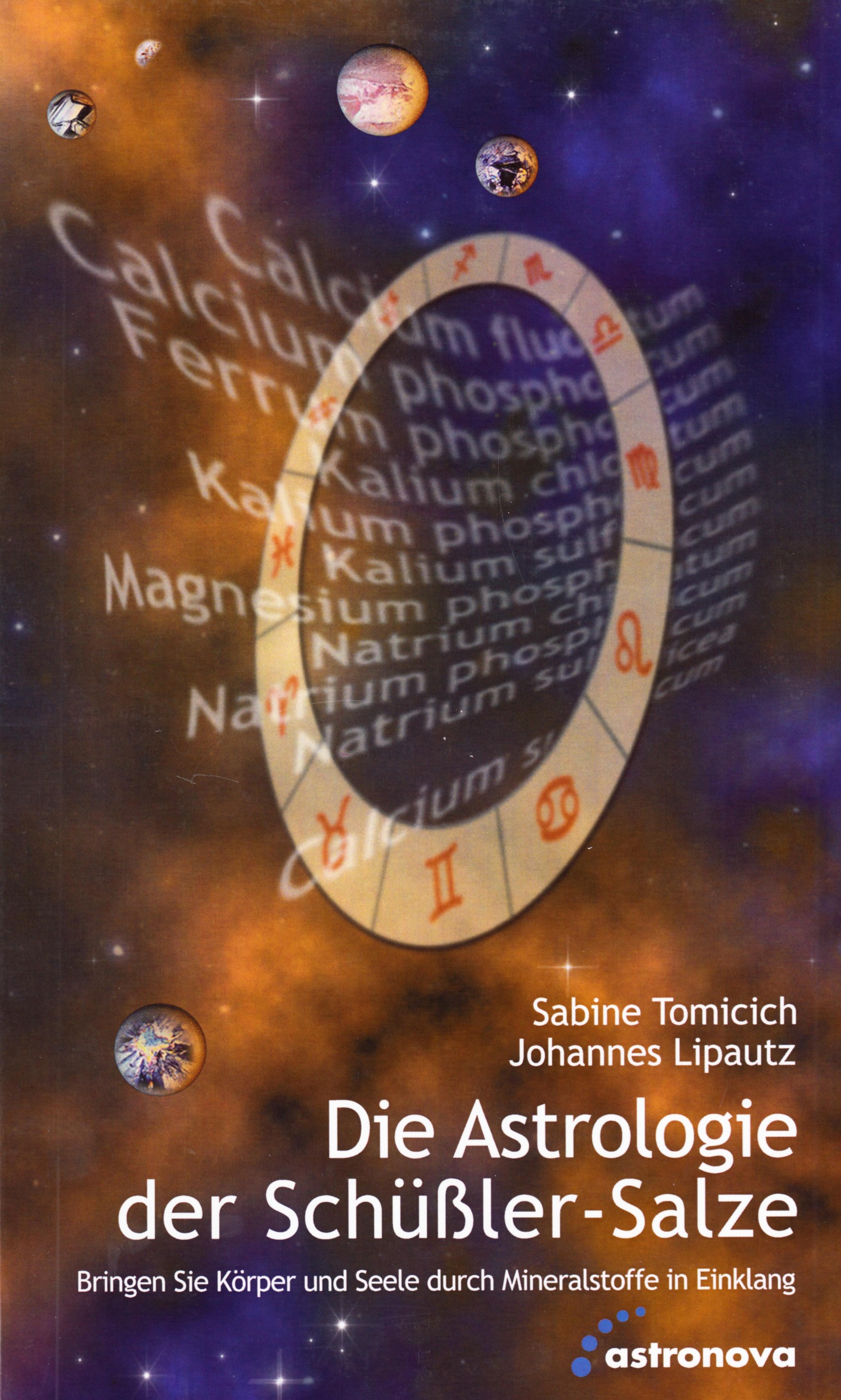 Обложка книги «Die Astrologie der Schüssler-Salze»