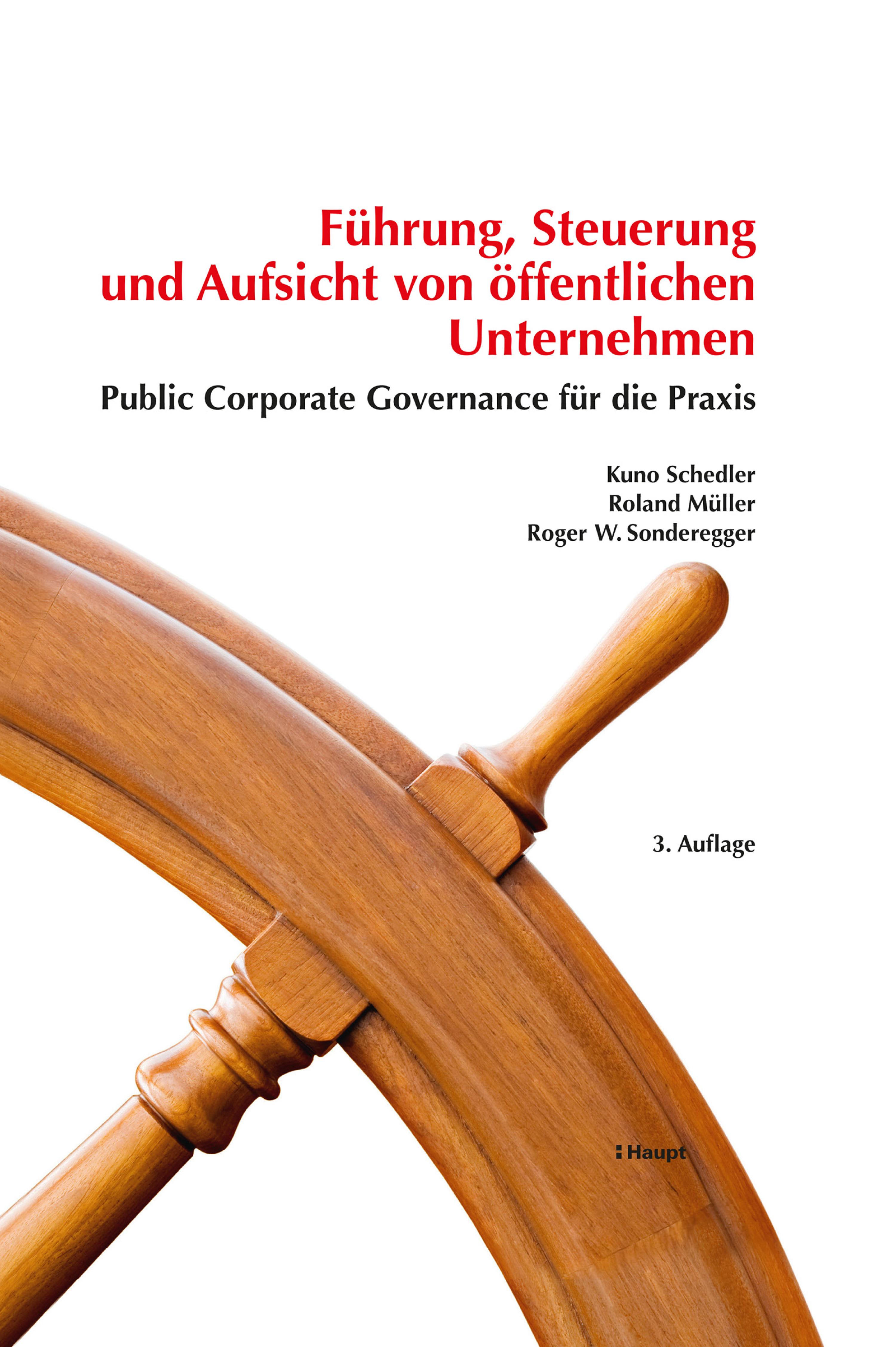 Обложка книги «Führung, Steuerung und Aufsicht von öffentlichen Unternehmen»