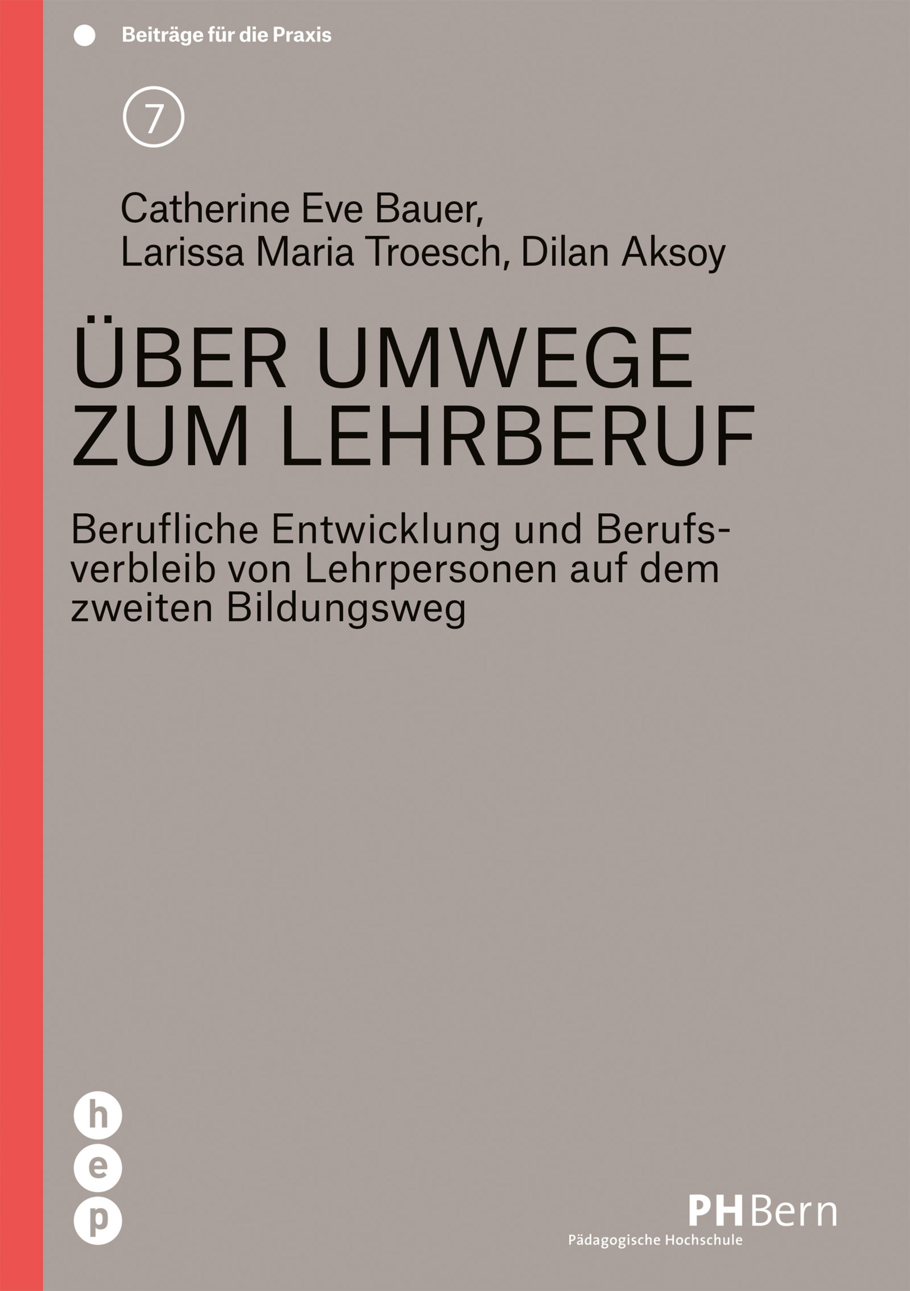 Обложка книги «Über Umwege zum Lehrberuf»