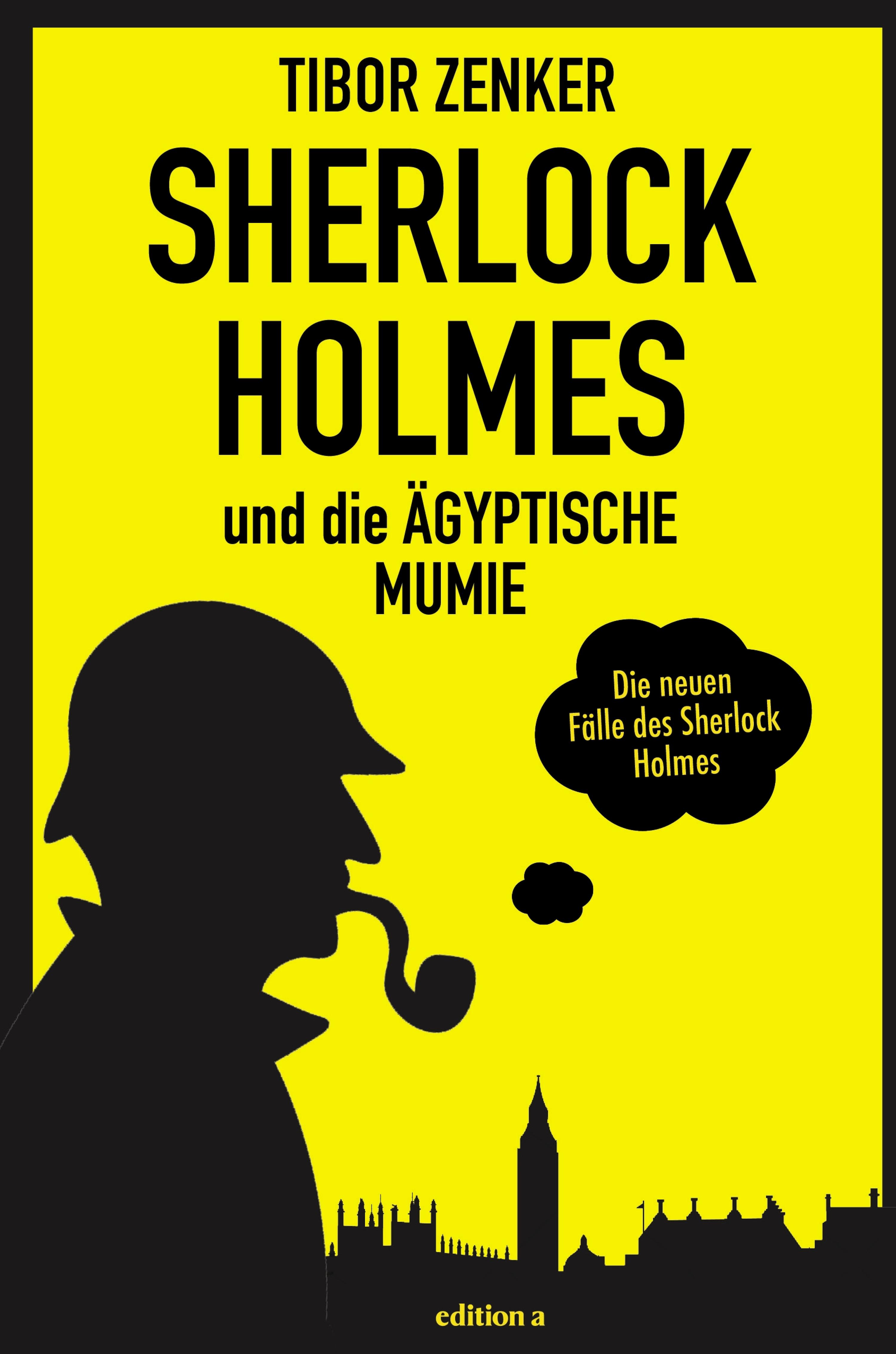 Обложка книги «Sherlock Holmes und die ägyptische Mumie»