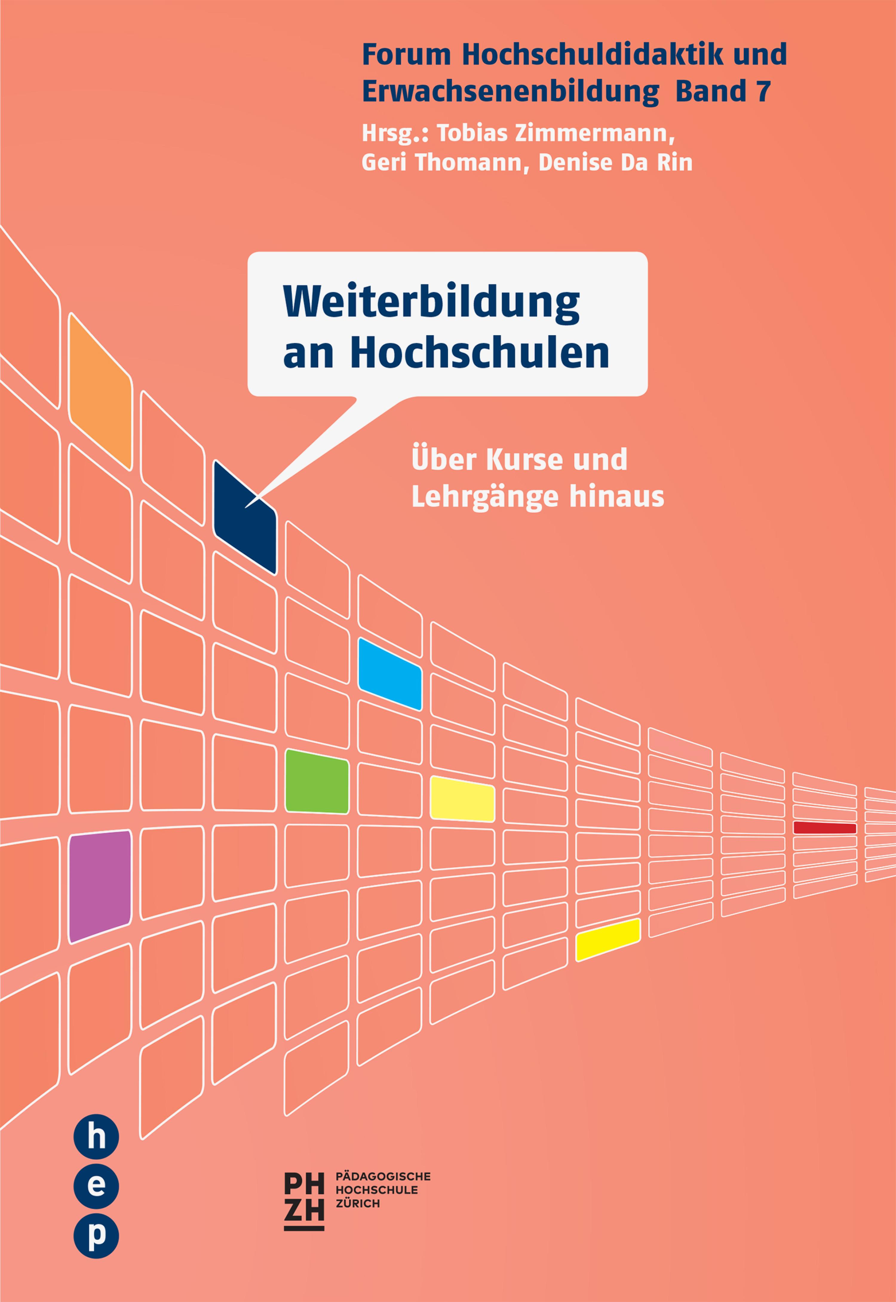 Обложка книги «Weiterbildung an Hochschulen»