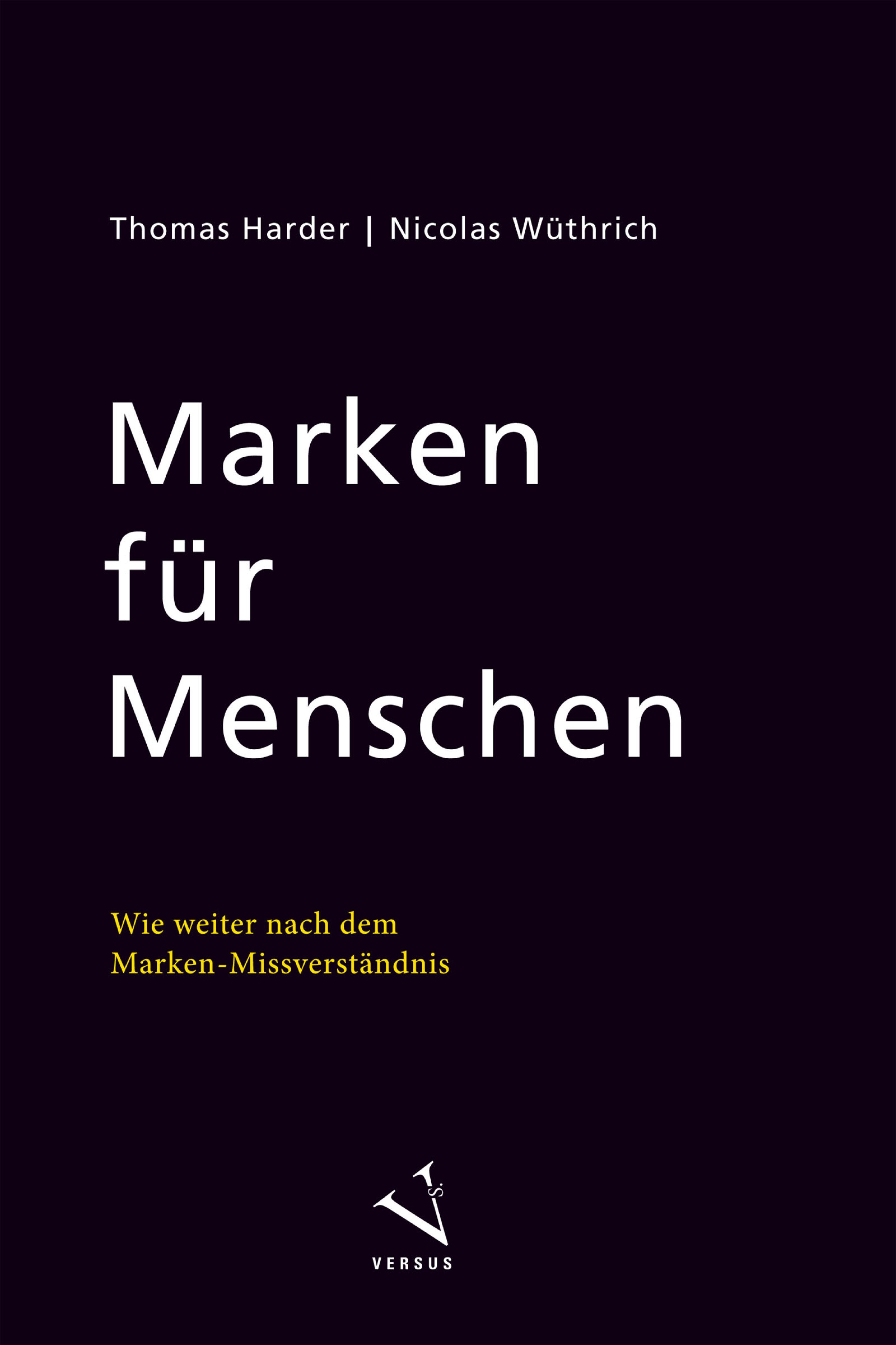 Обложка книги «Marken für Menschen»