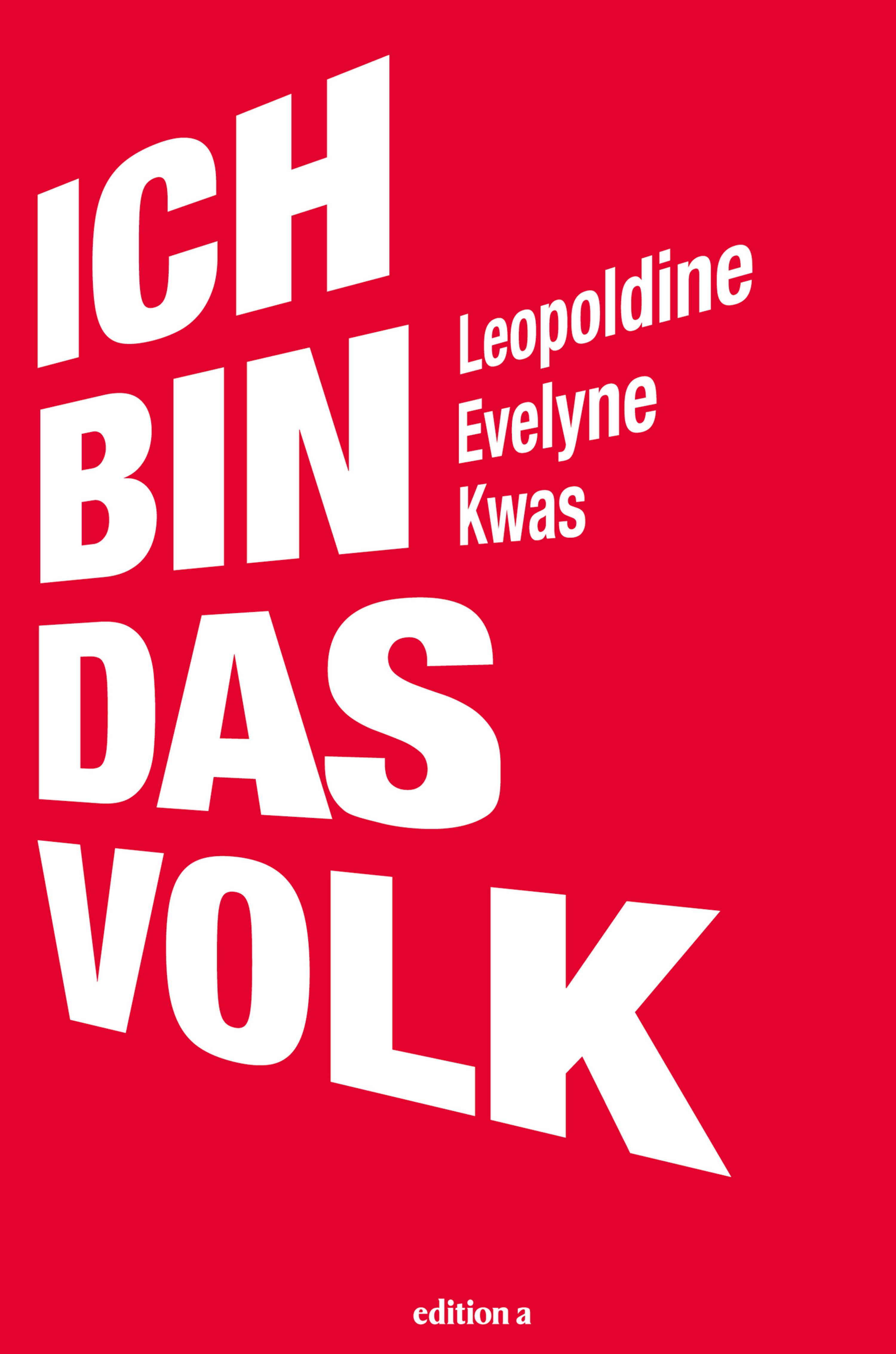 Обложка книги «Ich bin das Volk»