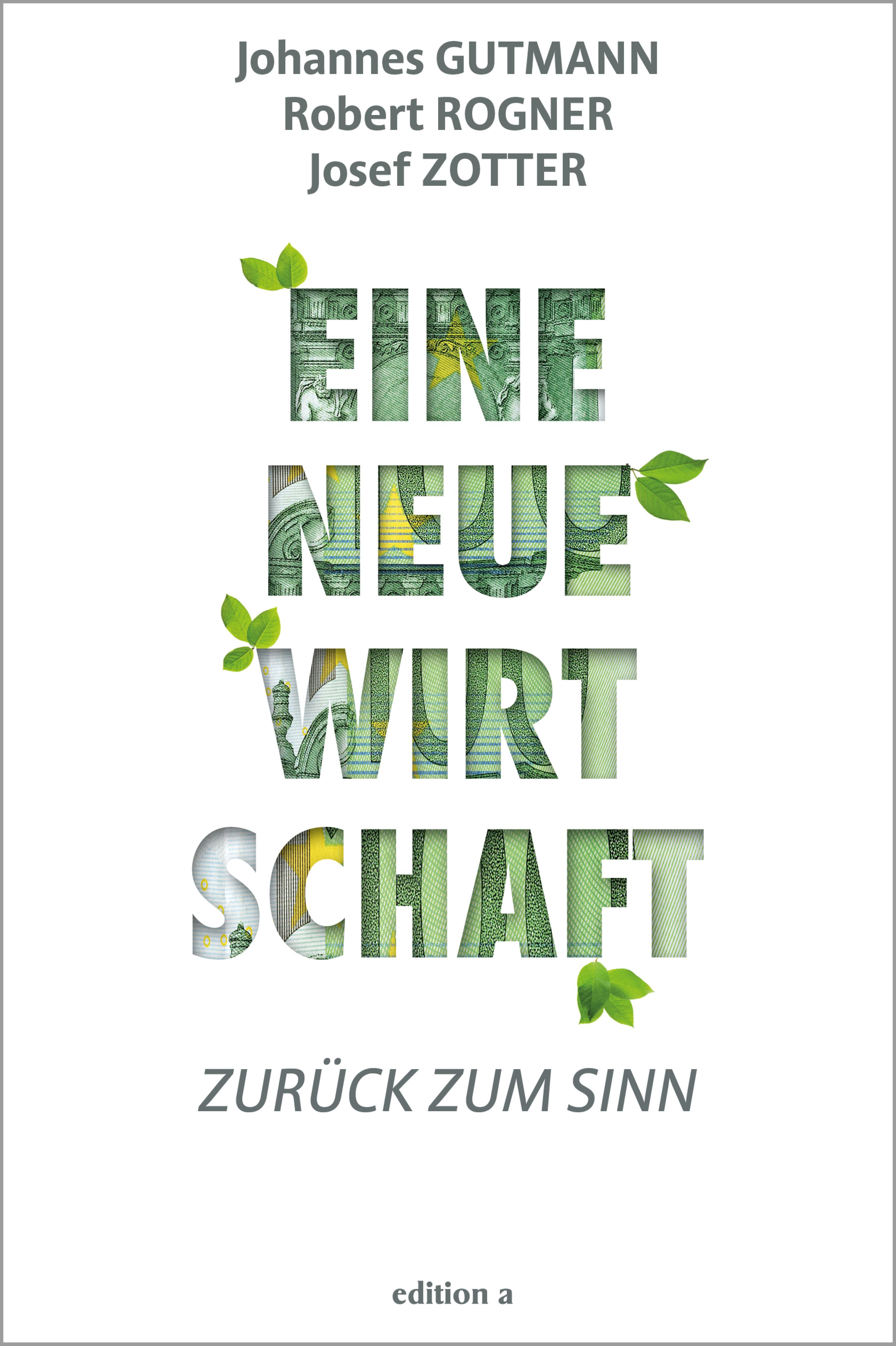 Обложка книги «Eine neue Wirtschaft»
