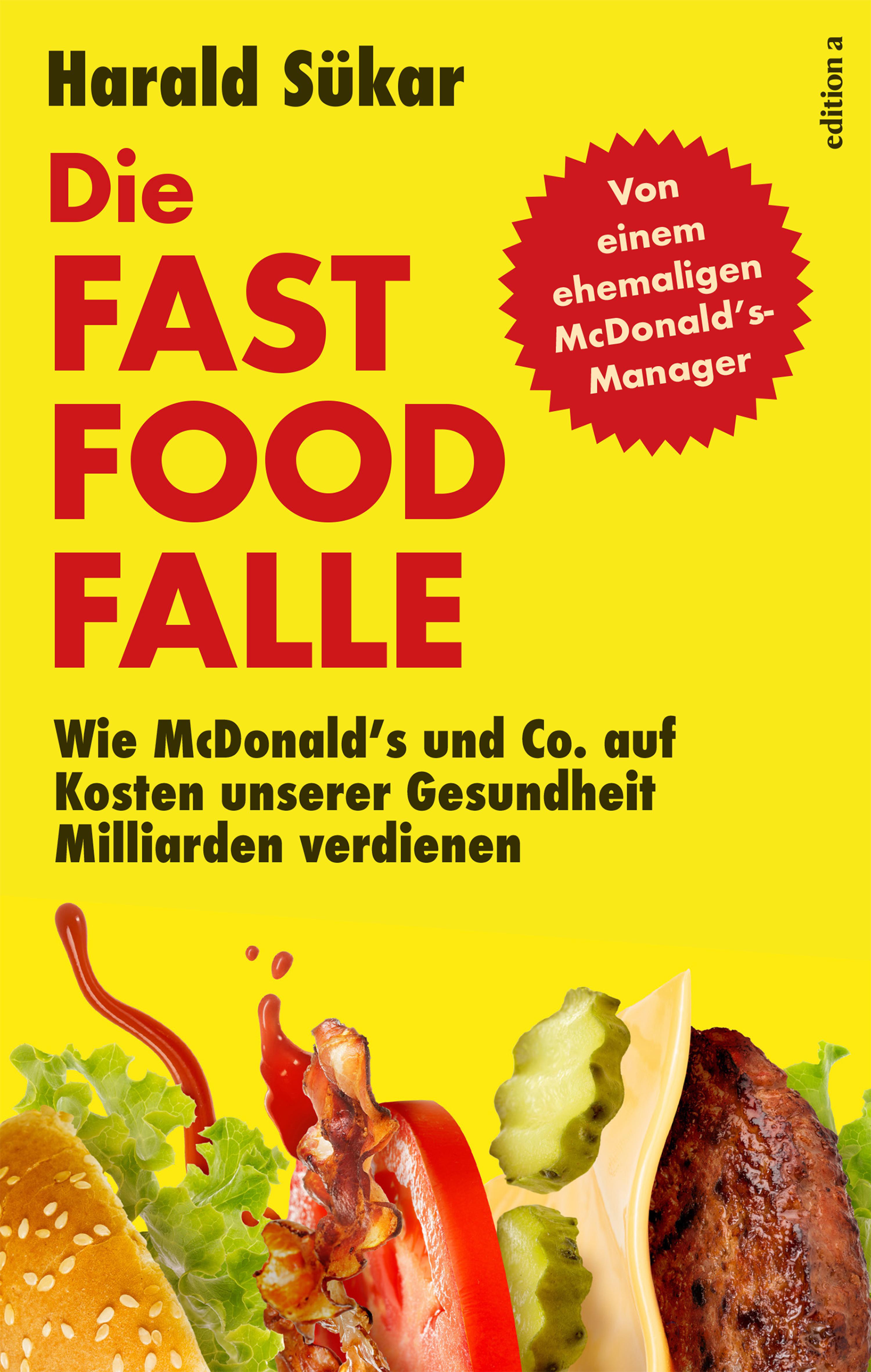 Обложка книги «Die Fast Food Falle»