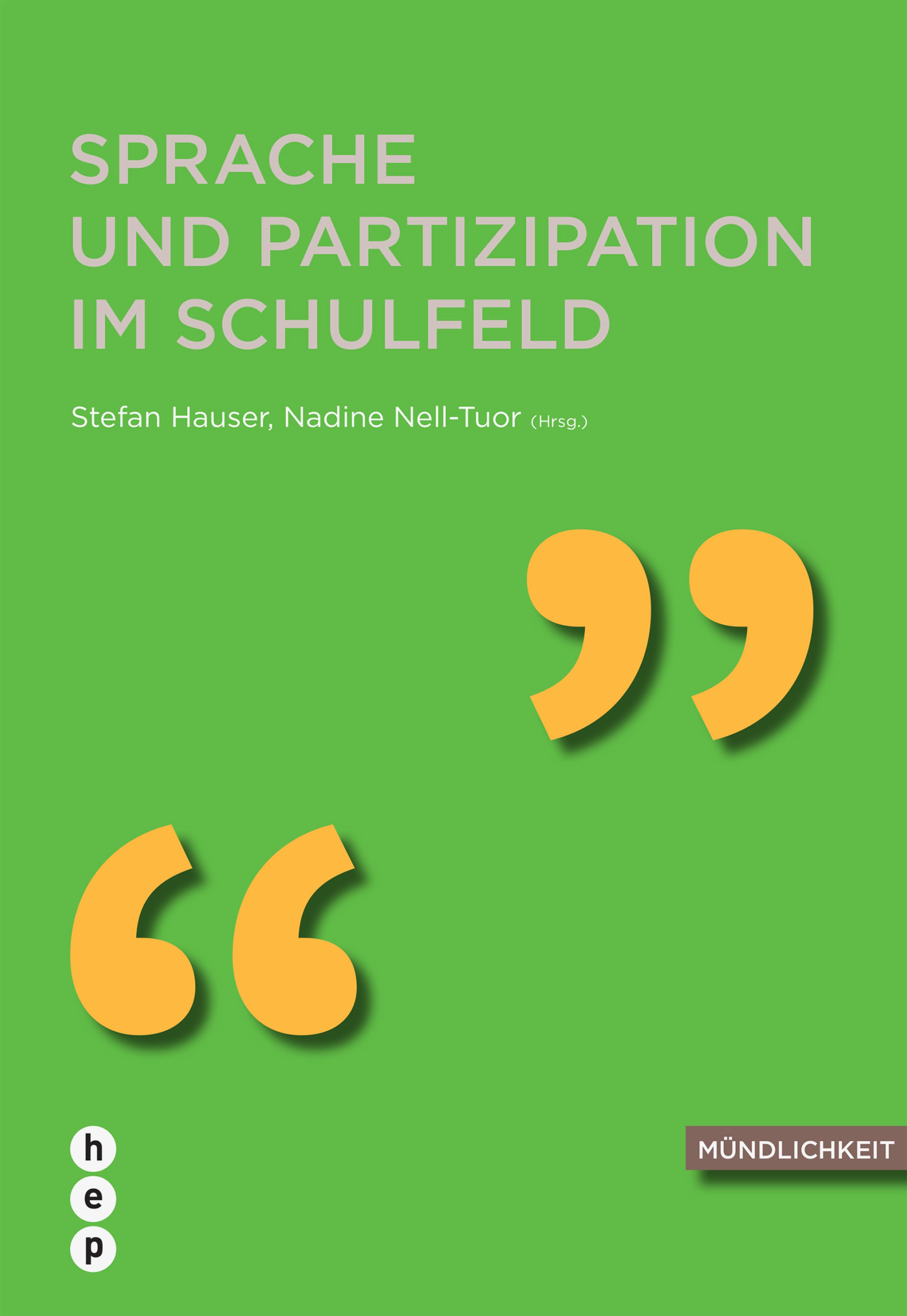 Обложка книги «Sprache und Partizipation im Schulfeld (E-Book)»