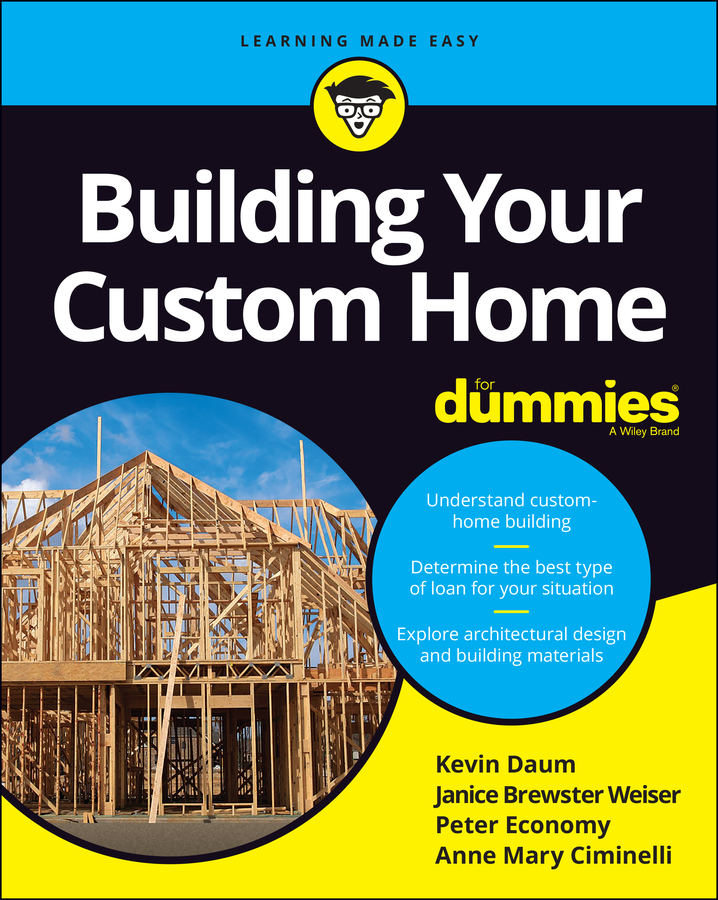 Обложка книги «Building Your Custom Home For Dummies»