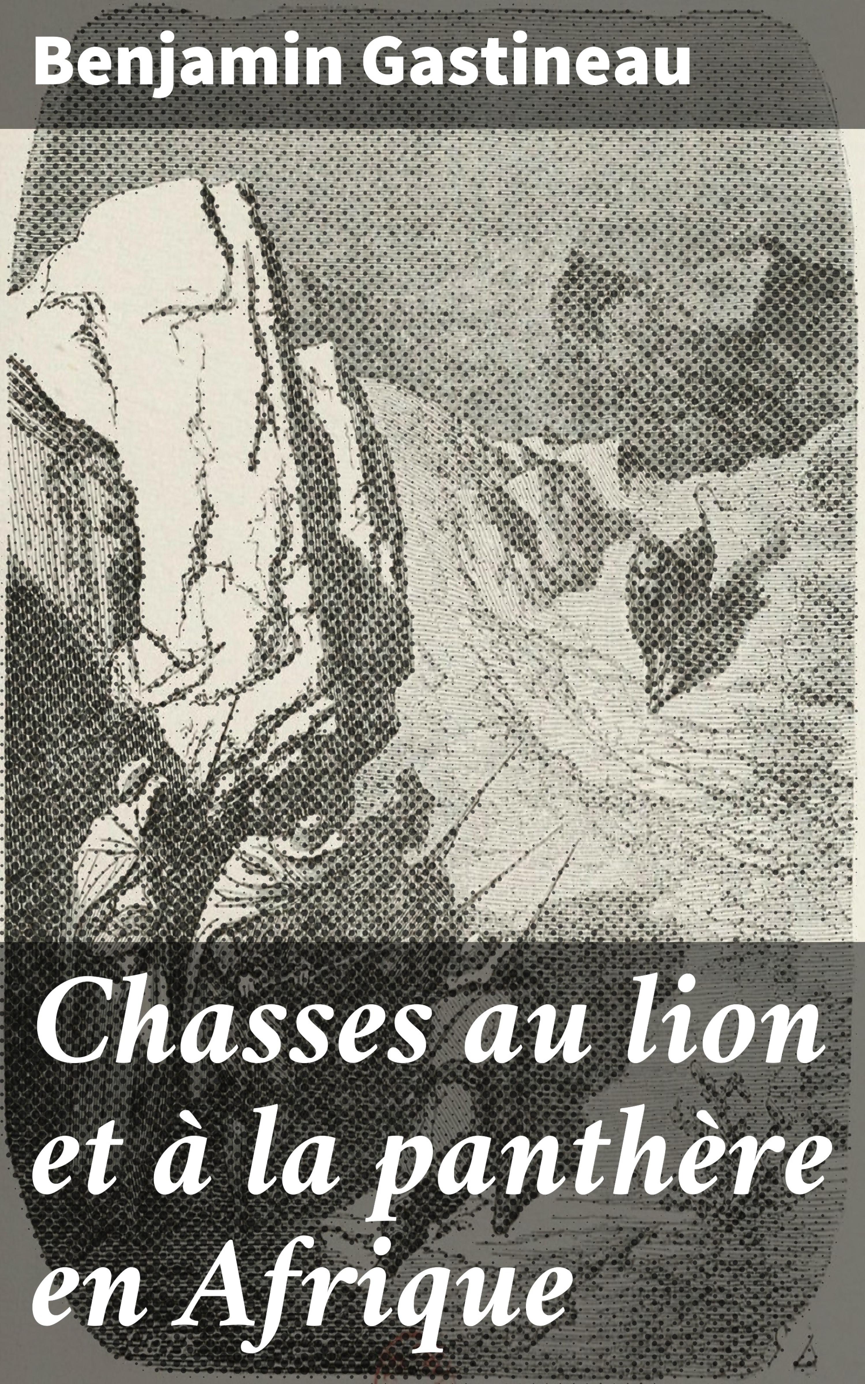 Обложка книги «Chasses au lion et à la panthère en Afrique»