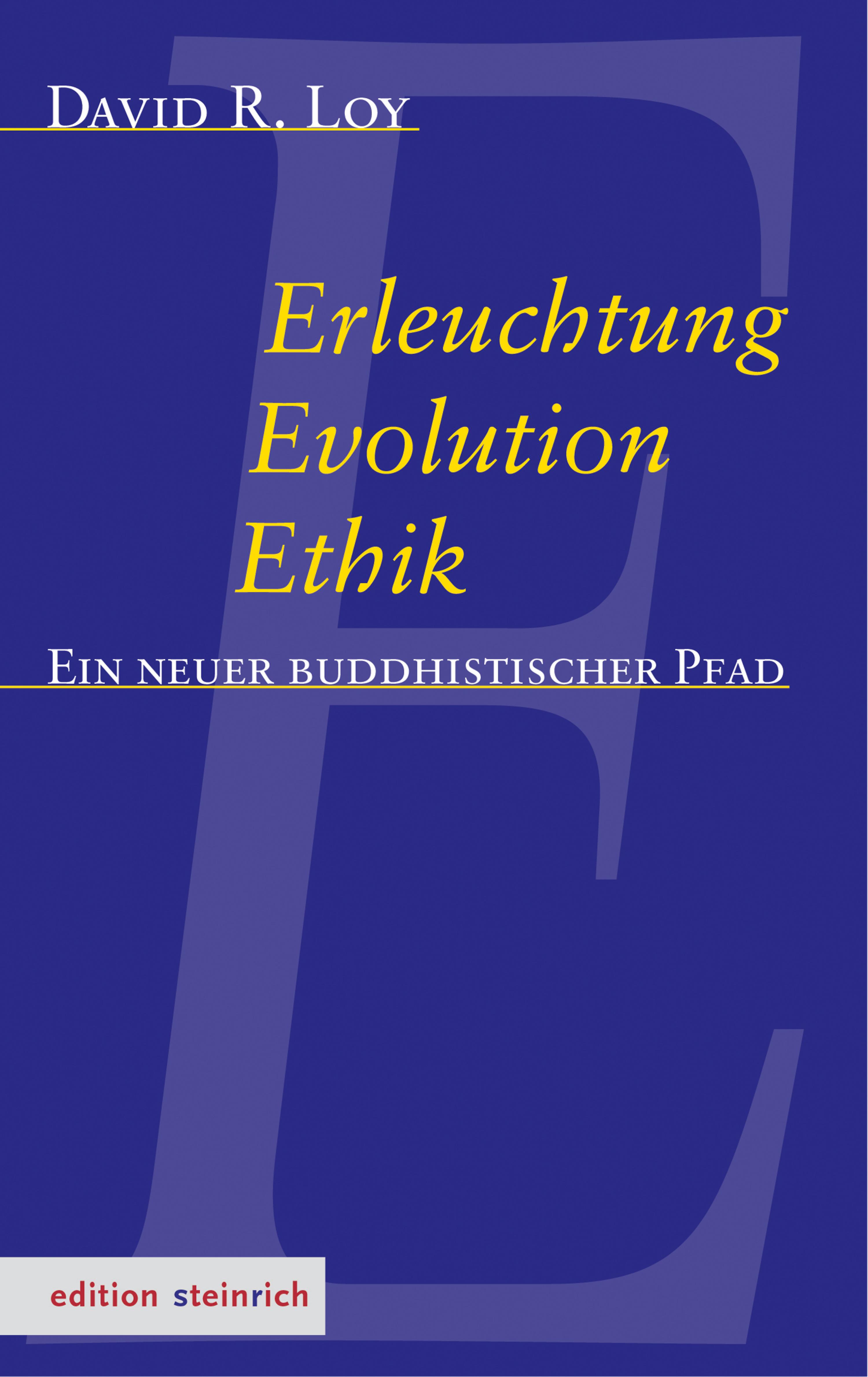 Обложка книги «Erleuchtung, Evolution, Ethik»