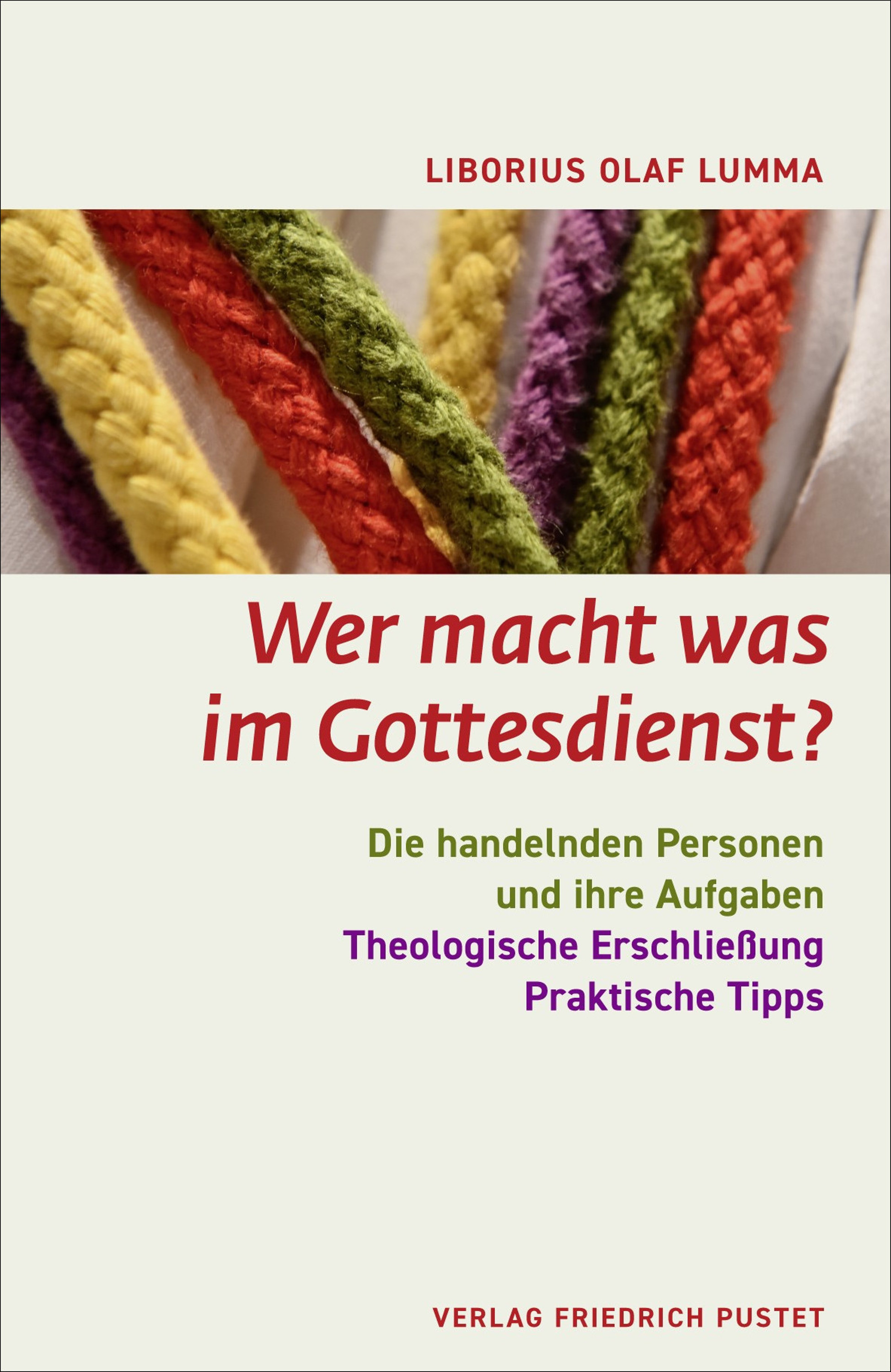 Обложка книги «Wer macht was im Gottesdienst?»