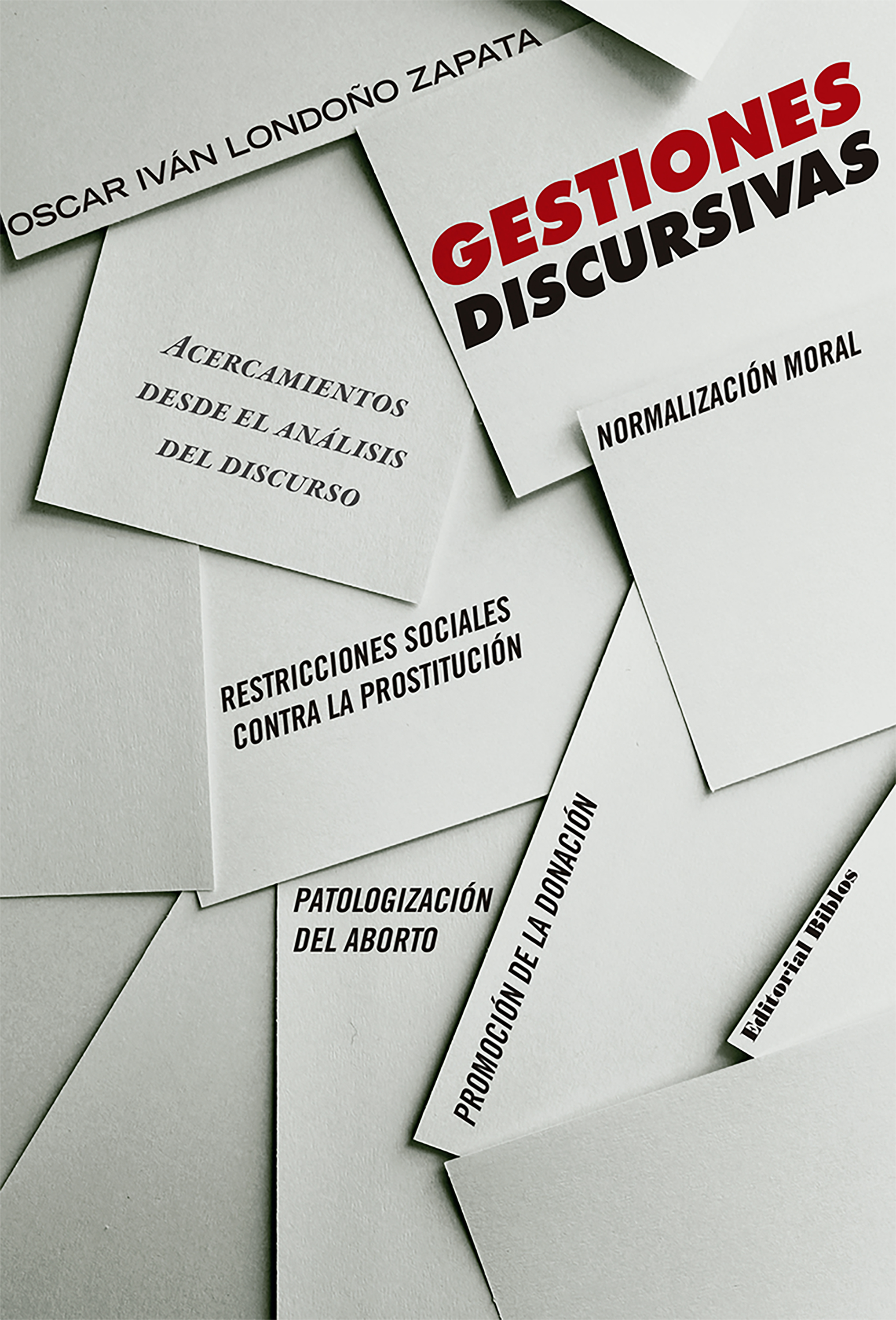 Обложка книги «Gestiones discursivas»