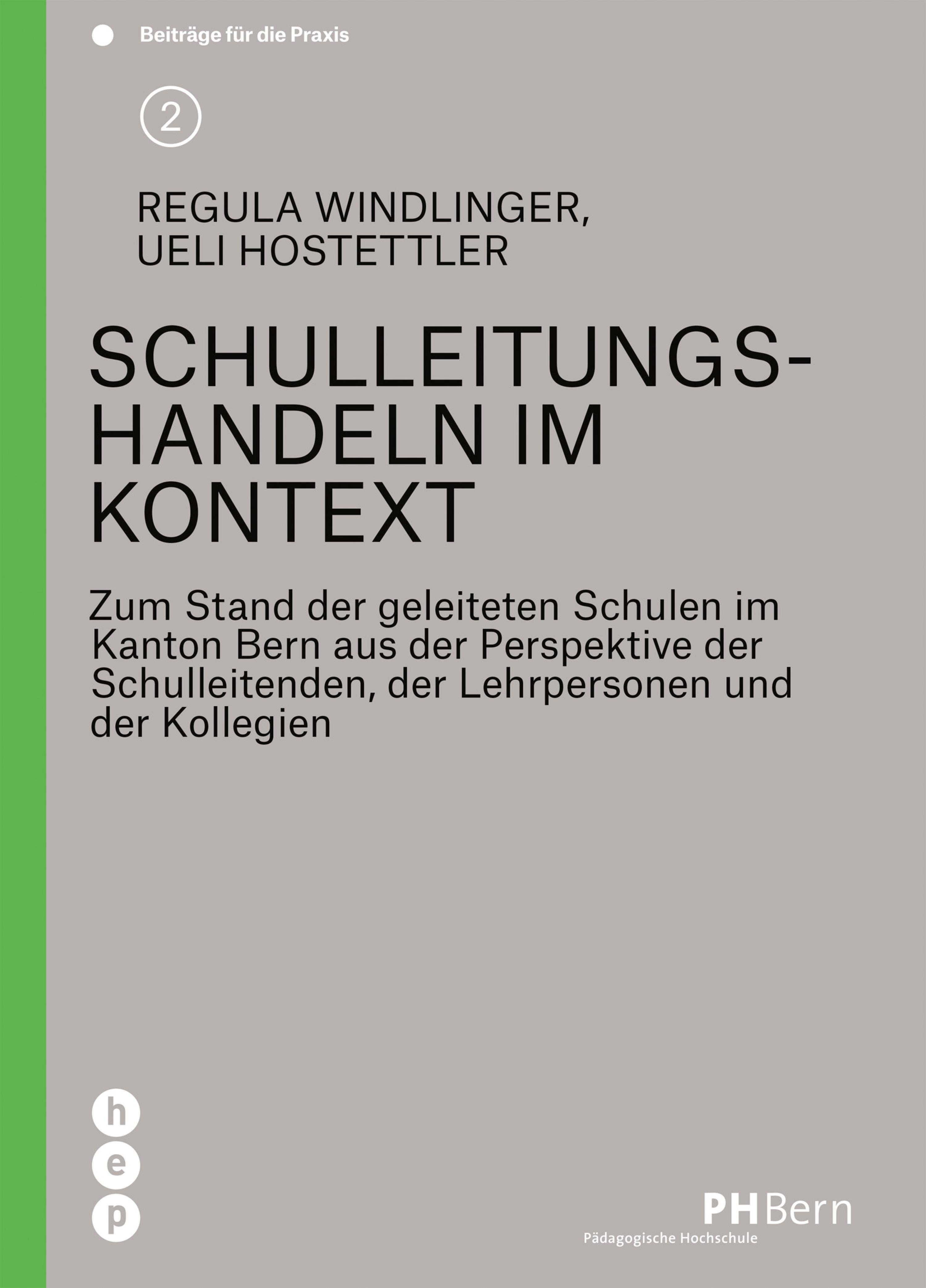 Обложка книги «Schulleitungshandeln im Kontext»