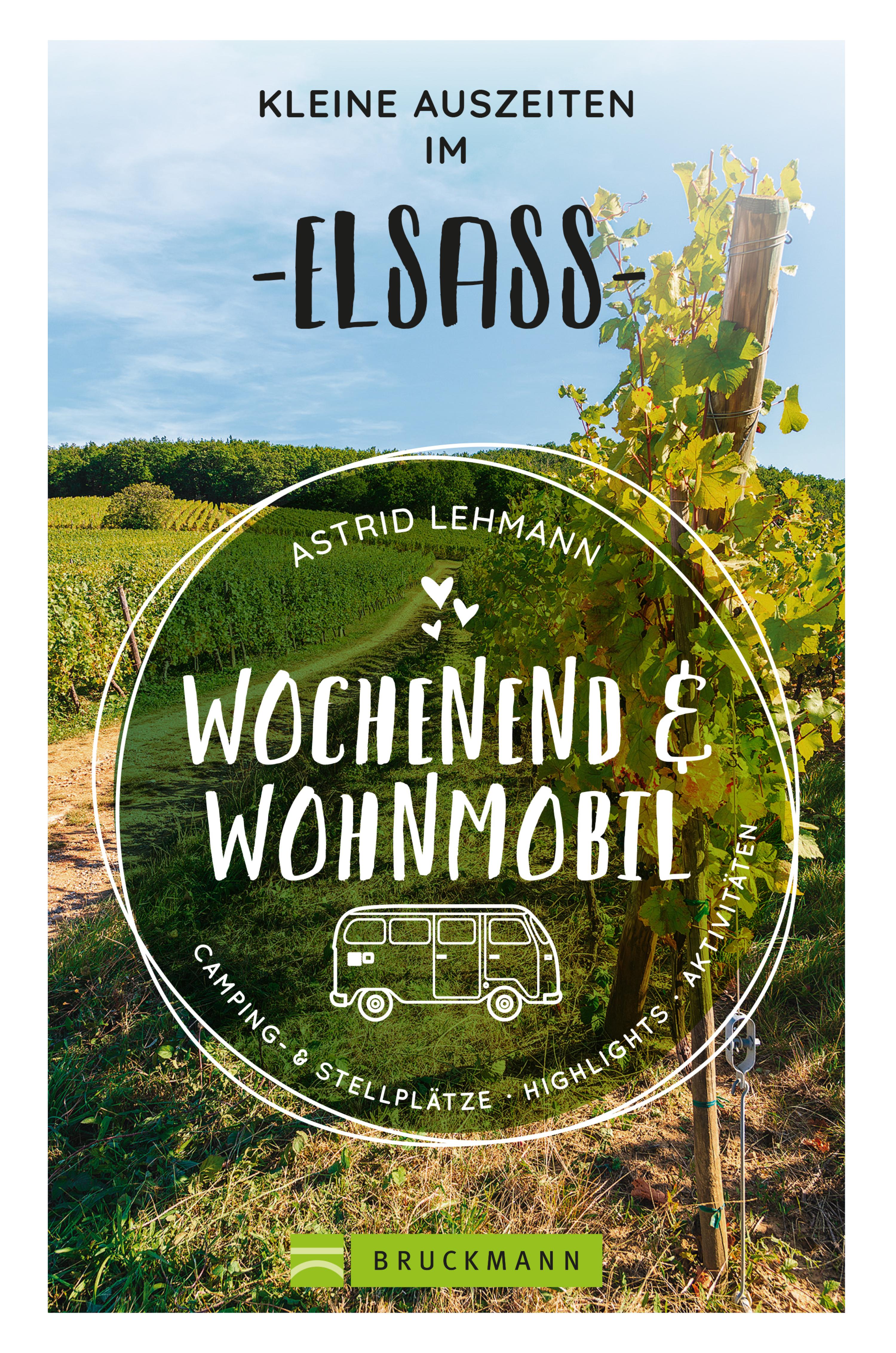 Обложка книги «Wochenend und Wohnmobil - Kleine Auszeiten im Elsass»
