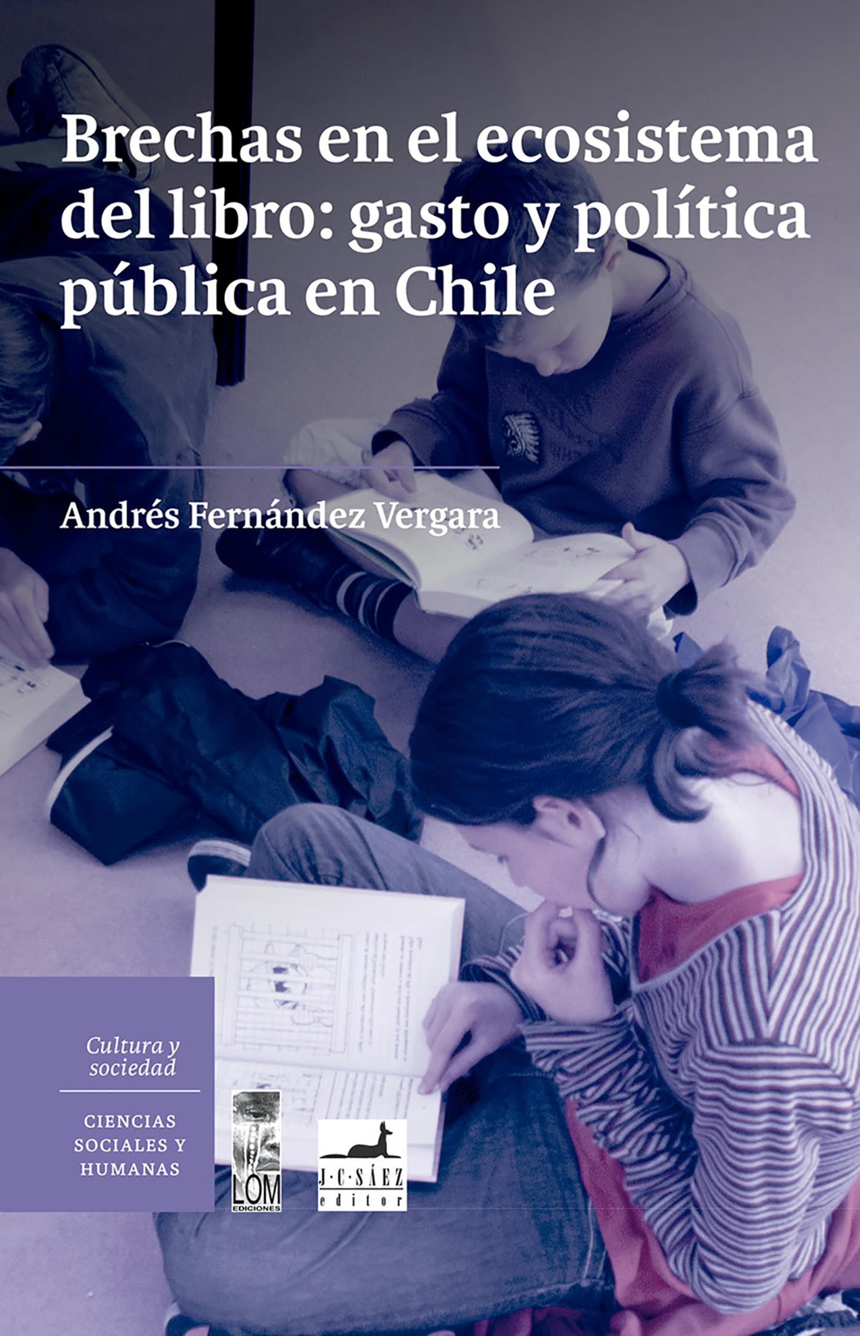 Обложка книги «Brechas en el ecosistema del libro: gasto y política pública en Chile.»