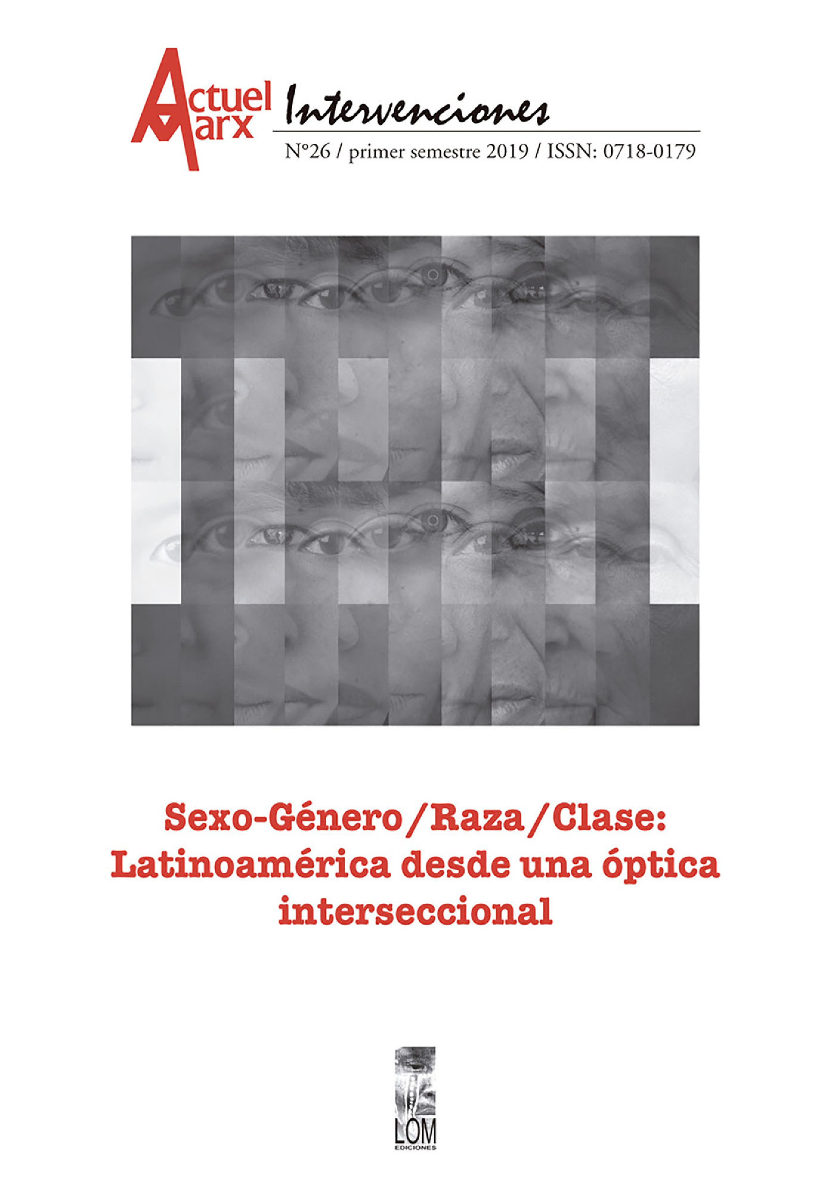 Обложка книги «Actuel Marx N° 26: Sexo-Género/Raza/Clase. Latinoamérica desde una óptica interseccional»