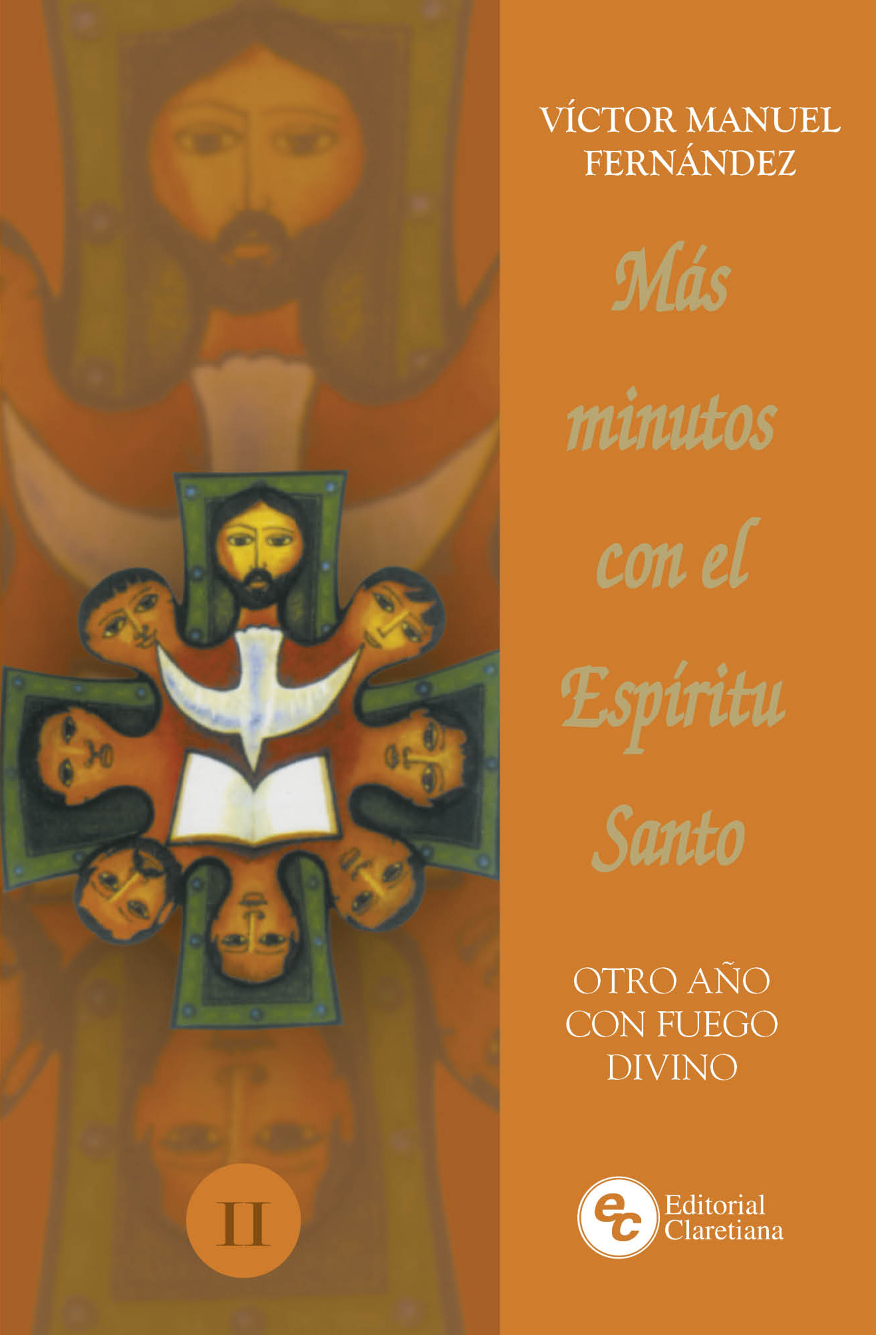 Обложка книги «Más minutos con el Espíritu Santo»