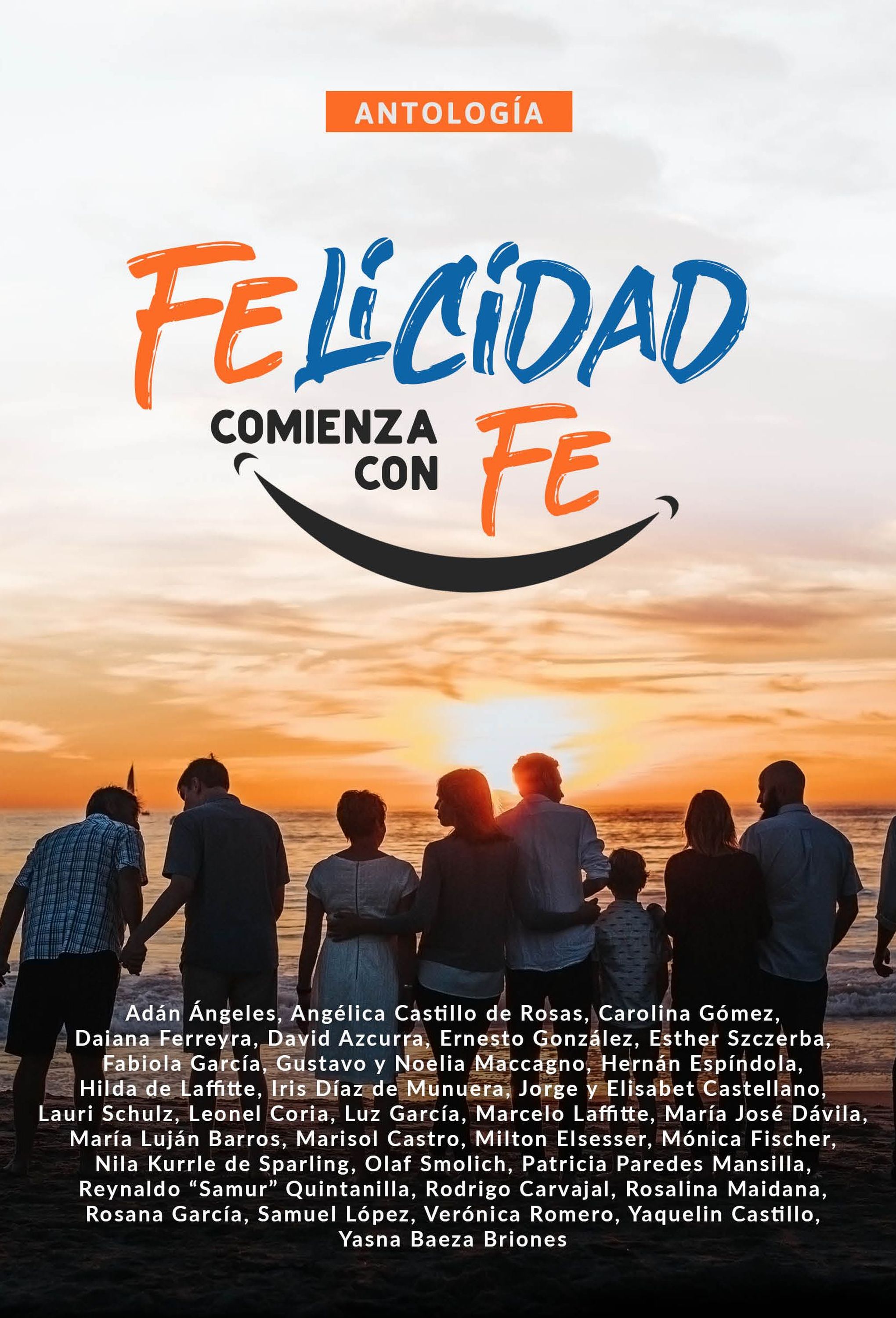 Обложка книги «Antología 8: Felicidad comienza con fe»