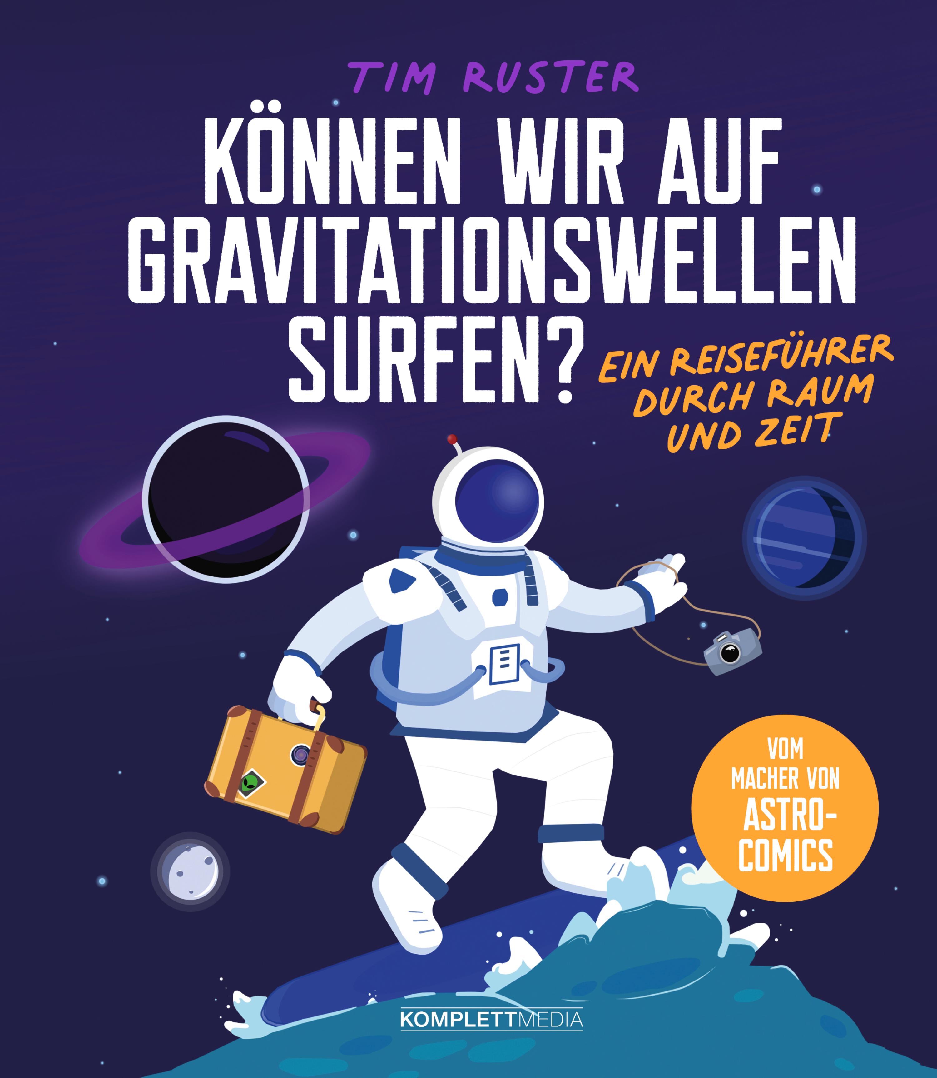 Обложка книги «Können wir auf Gravitationswellen surfen?»