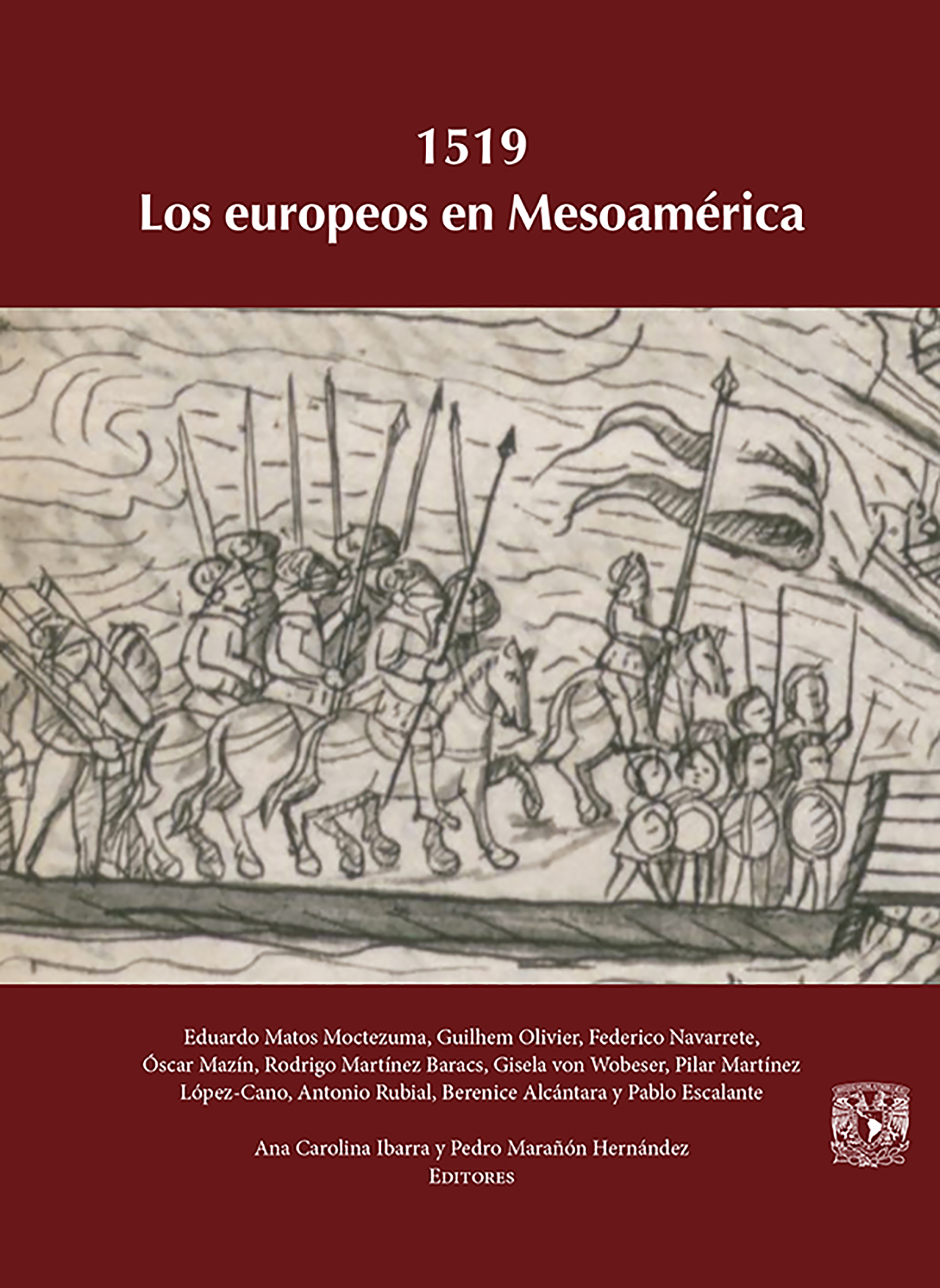 Обложка книги «1519. Los europeos en Mesoamérica»