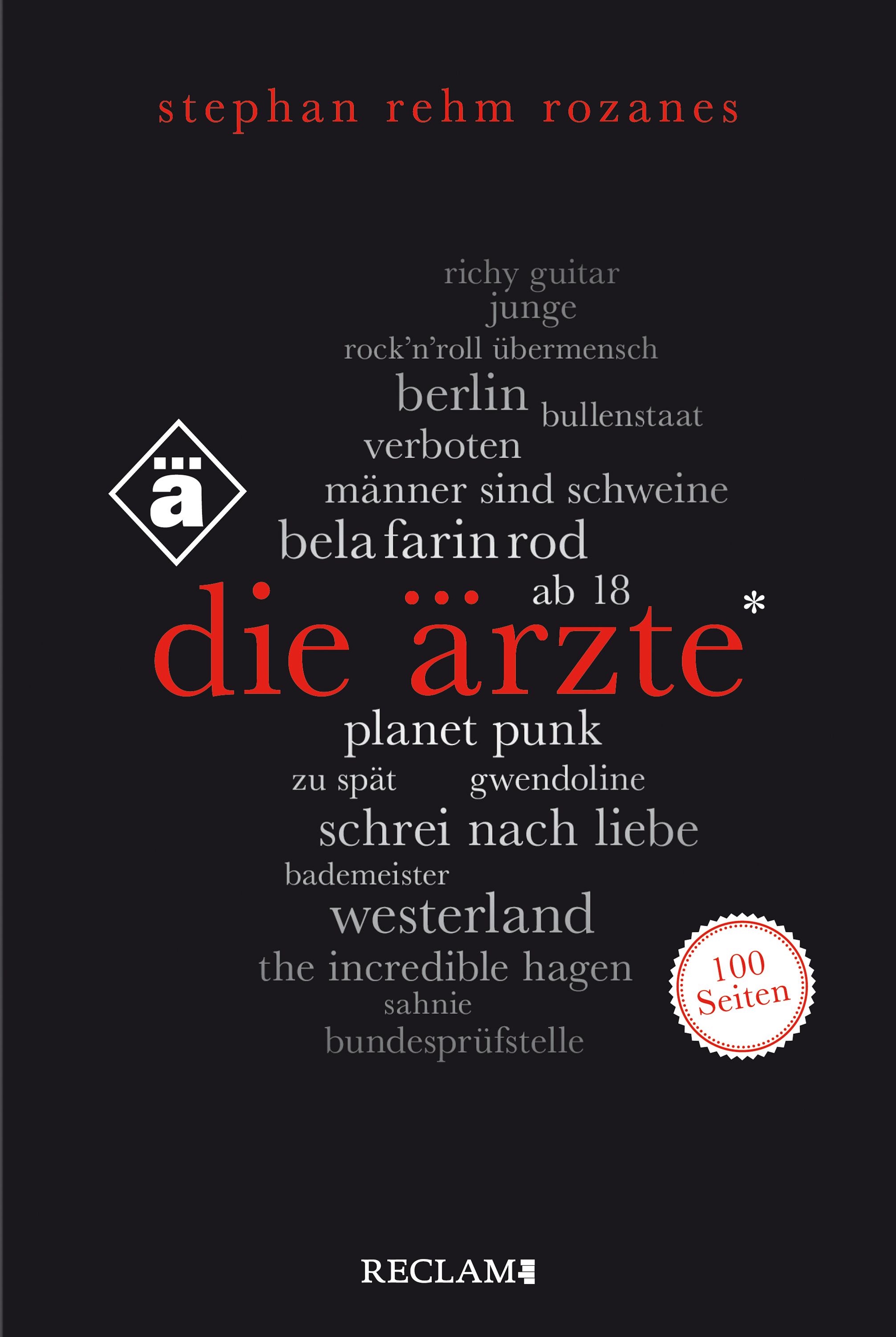 Обложка книги «Die Ärzte. 100 Seiten»