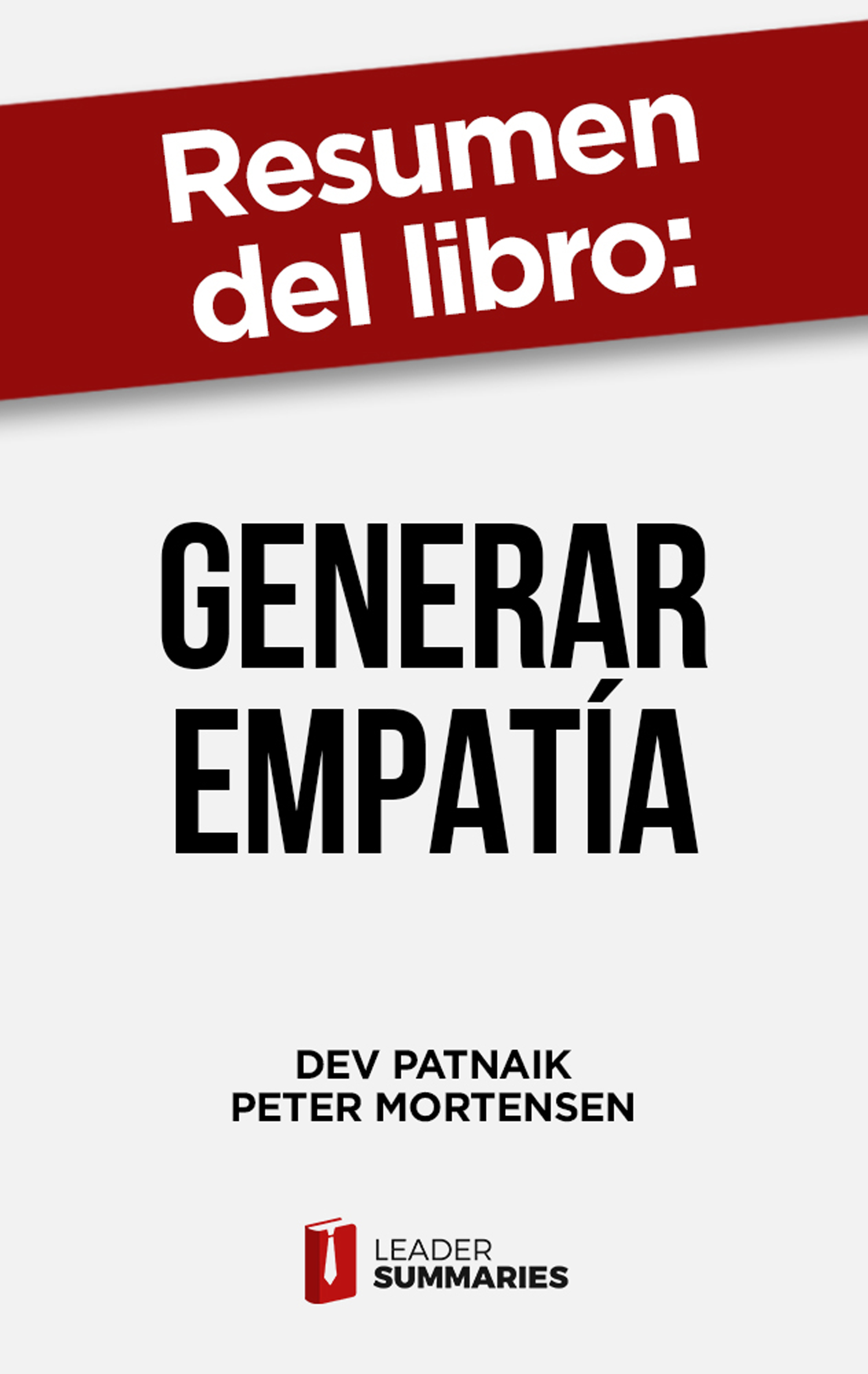 Обложка книги «Resumen del libro "Generar empatía"»