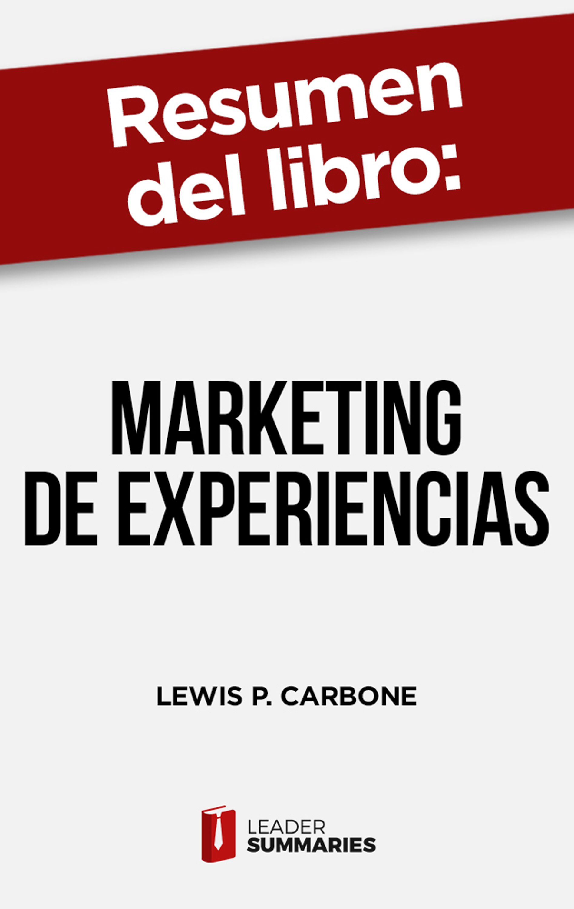 Обложка книги «Resumen del libro "Marketing de experiencias"»