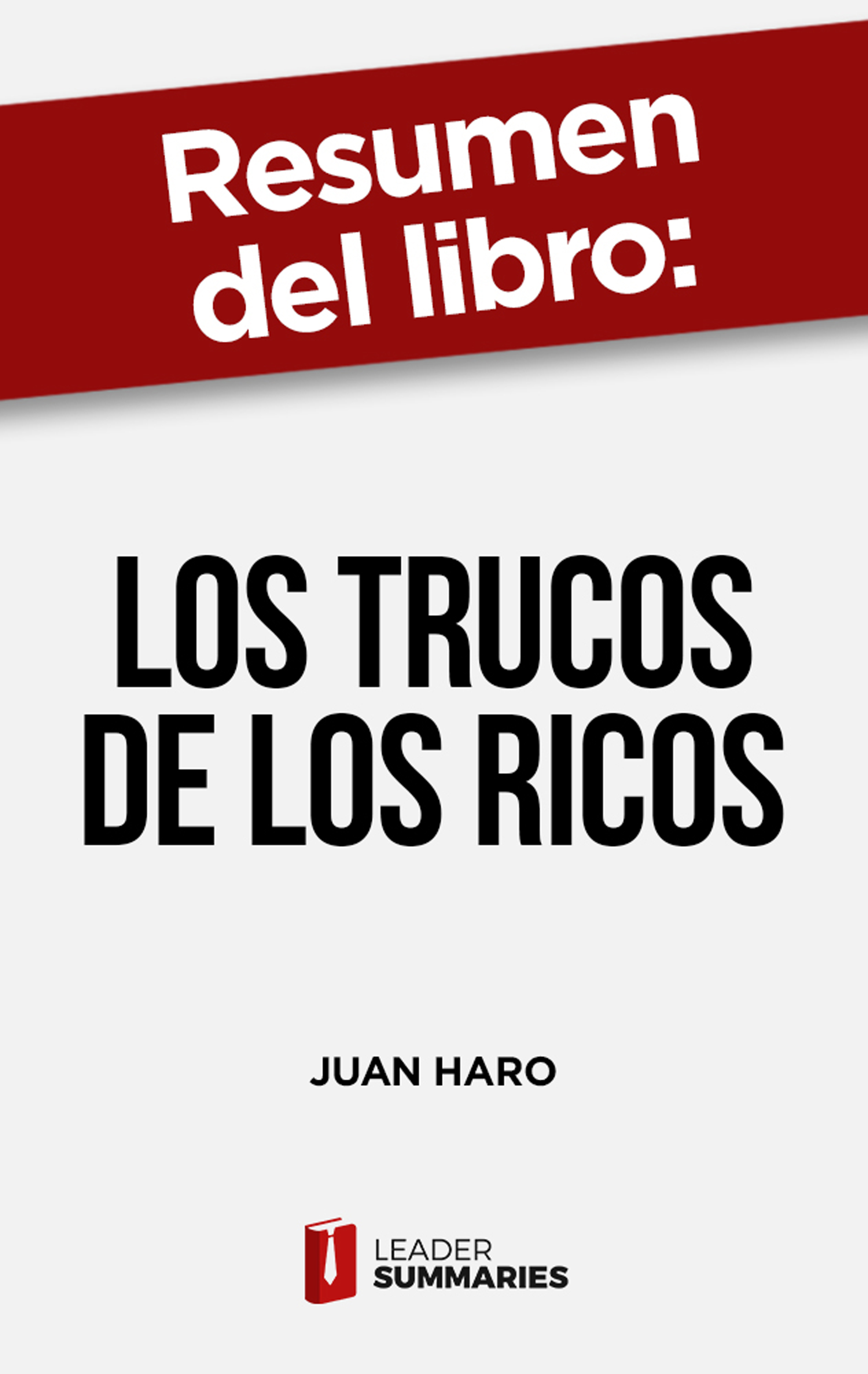 Обложка книги «Resumen del libro "Los trucos de los ricos"»