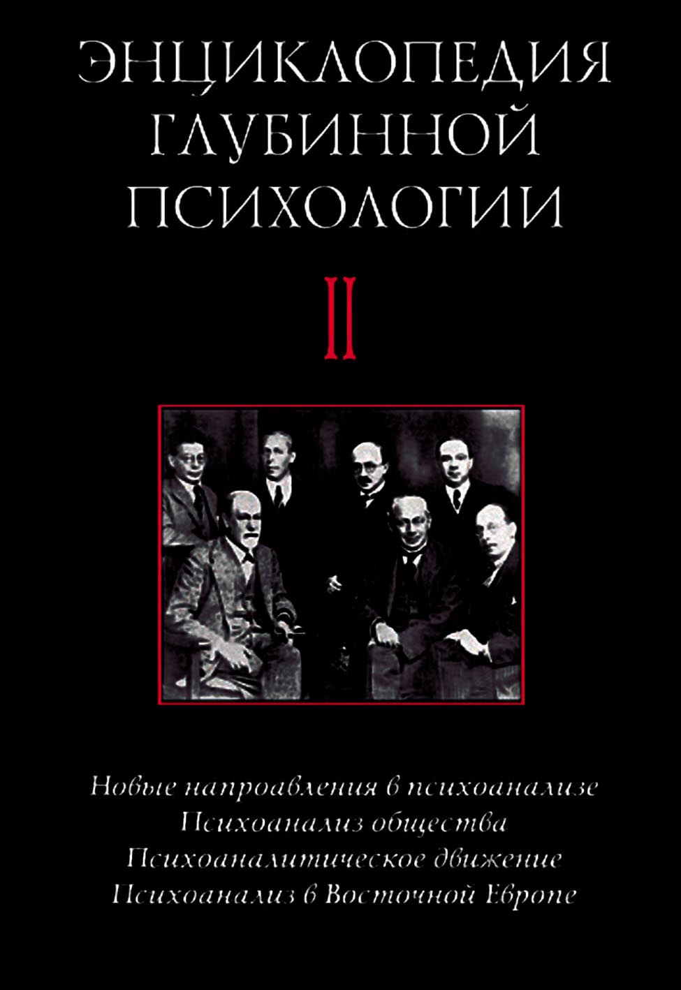 Обложка книги «Энциклопедия глубинной психологии. Том II. Новые направления в психоанализе. Психоанализ общества. Психоаналитическое движение. Психоанализ в Восточной Европе»