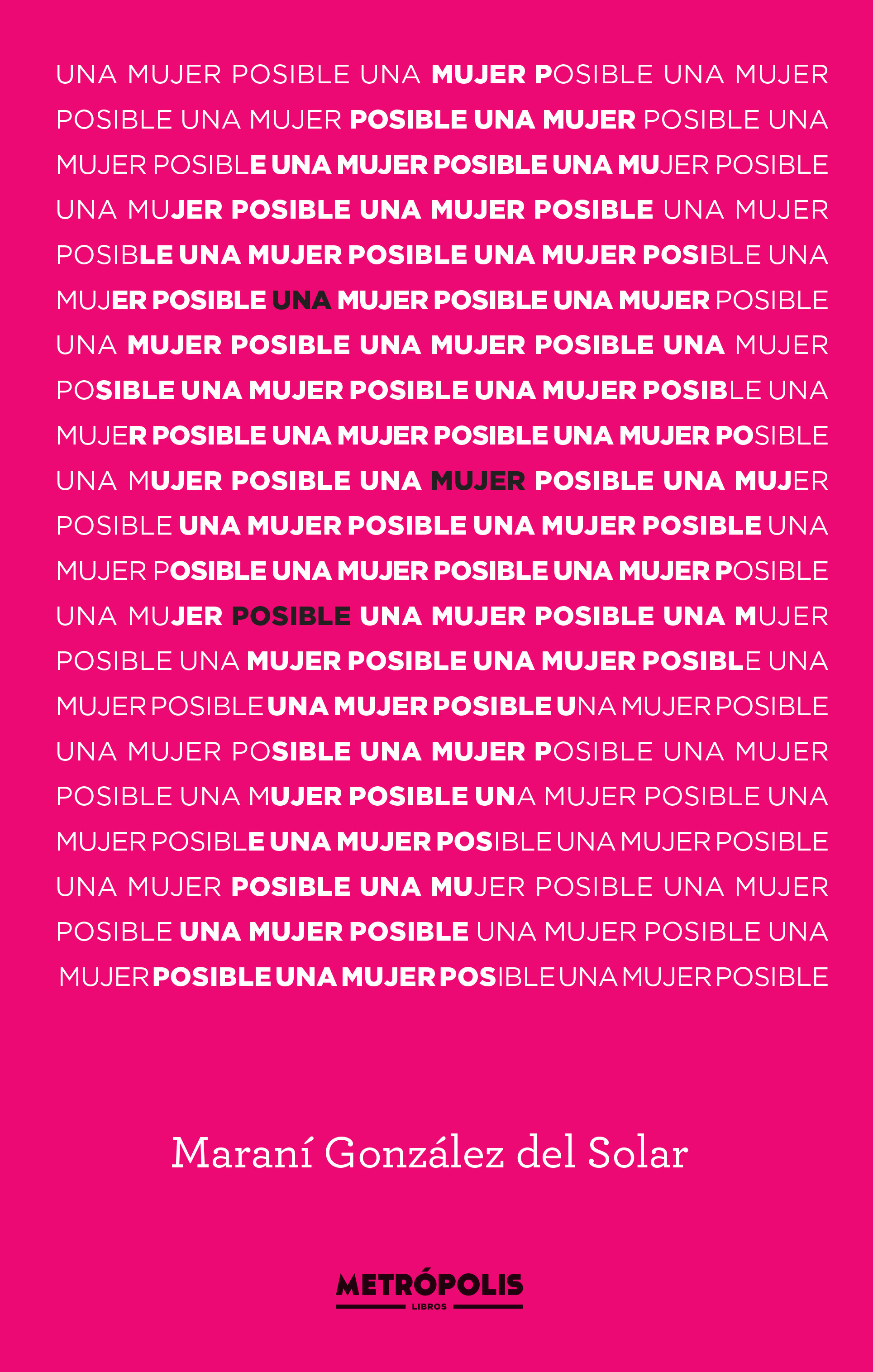 Обложка книги «Una mujer posible»