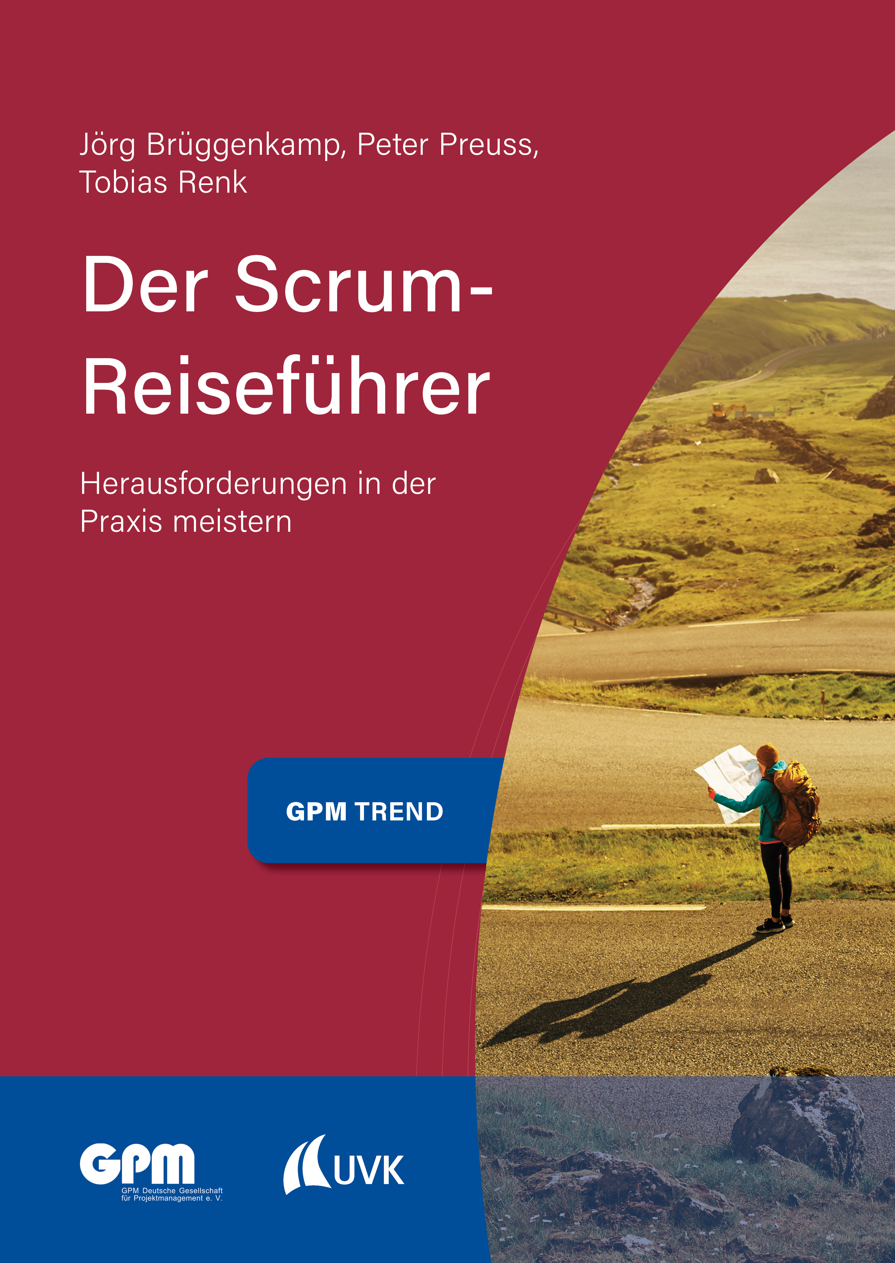 Обложка книги «Der Scrum-Reiseführer»