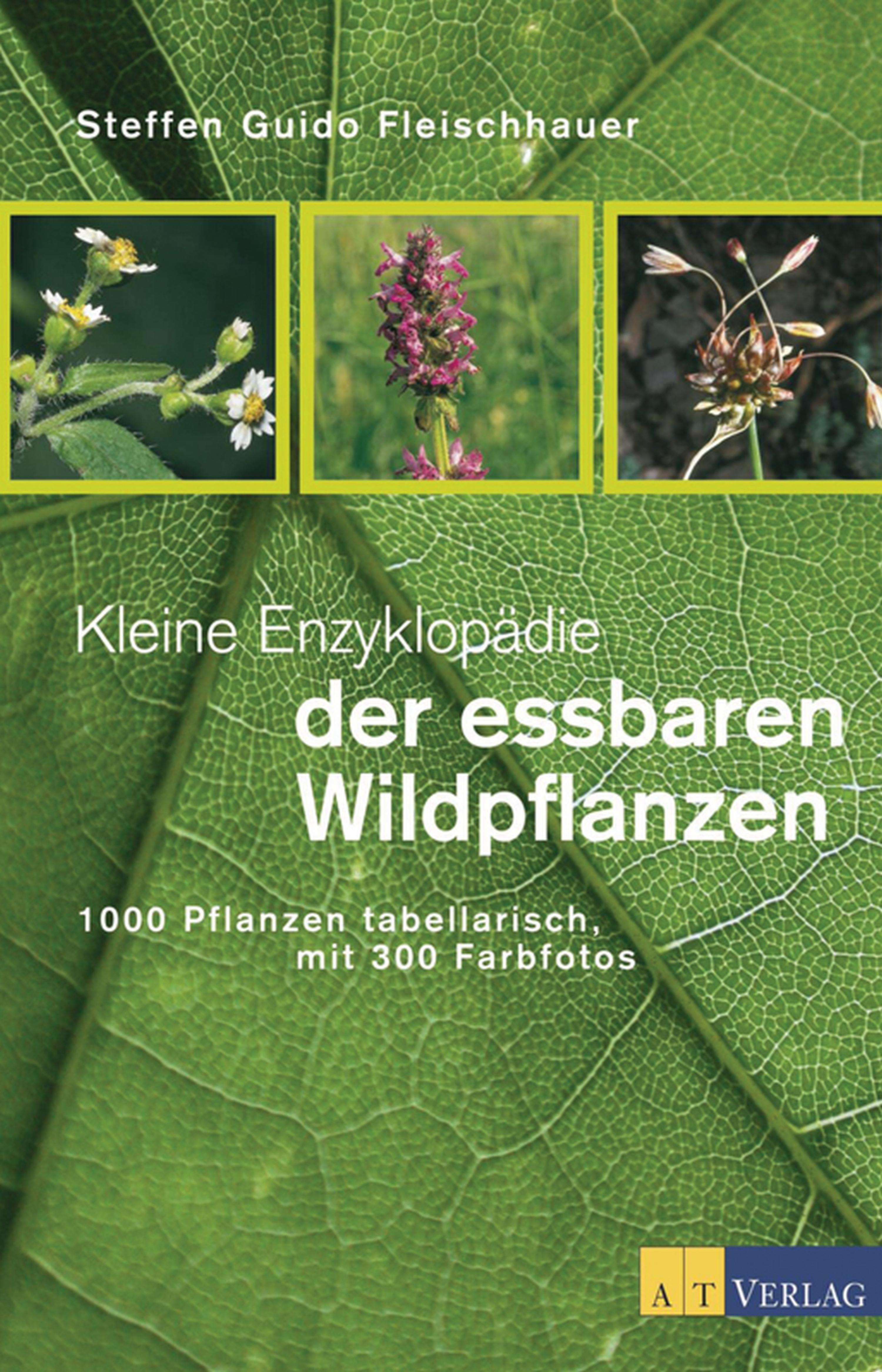 Обложка книги «Kleine Enzyklopädie der essbaren Wildpflanzen»