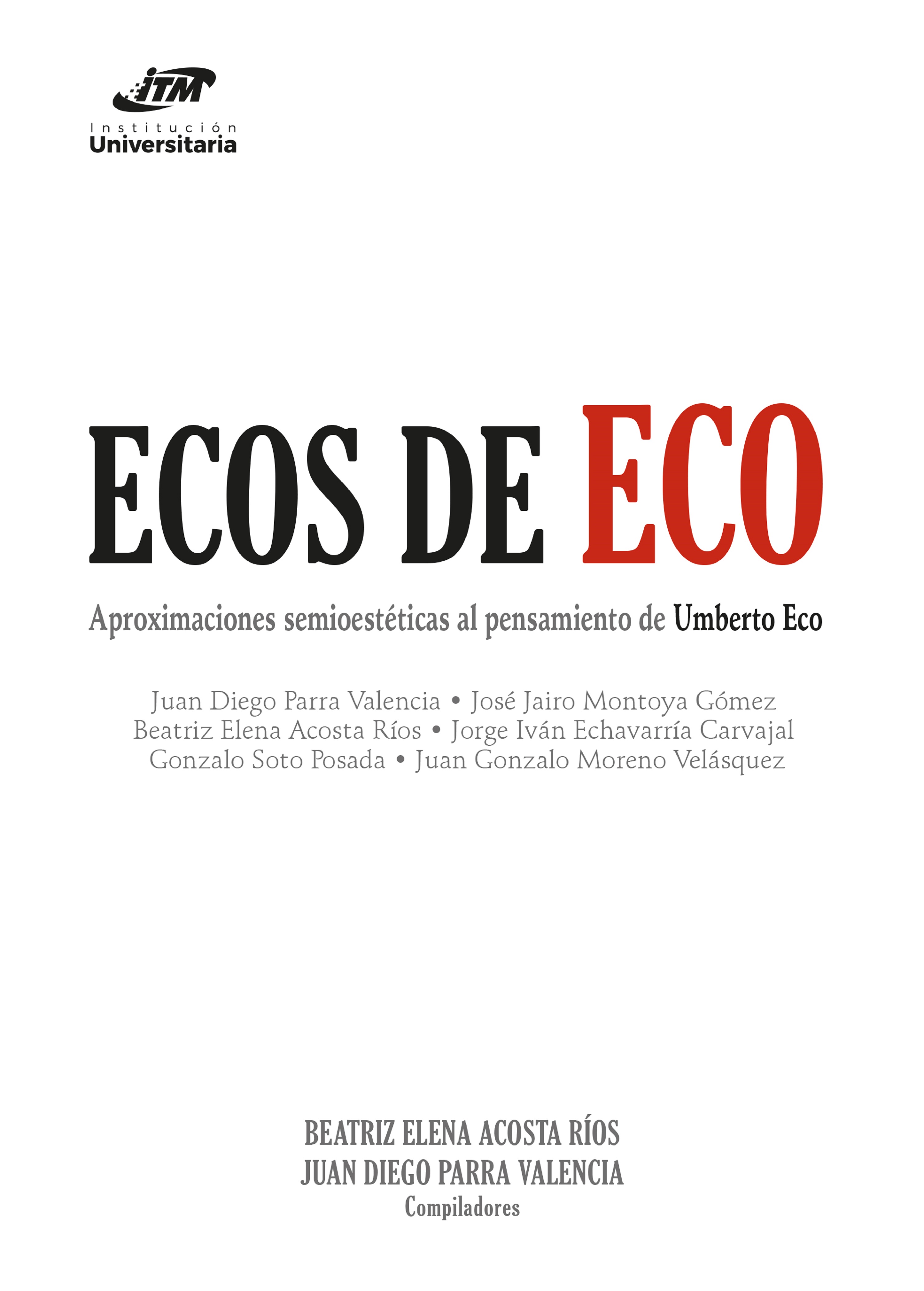 Обложка книги «Ecos de Eco»
